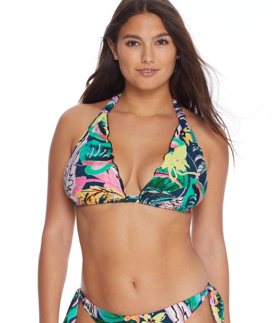 Birdsong: Waikiki Triangle Halter Bikini Top S10173-WAIKI