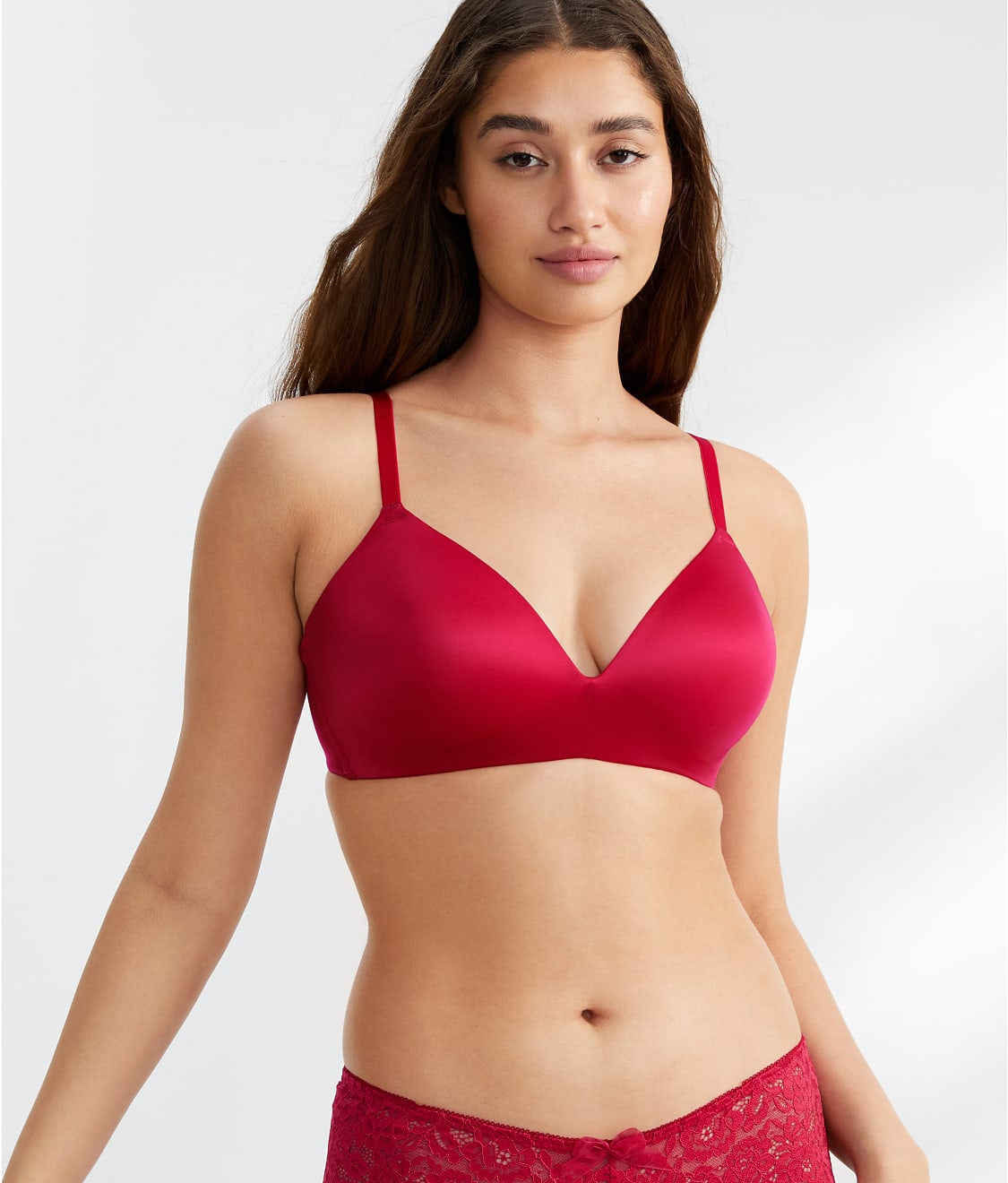b.tempt'd by Wacoal: Future Foundations Wire-Free Plunge T-Shirt Bra 956281