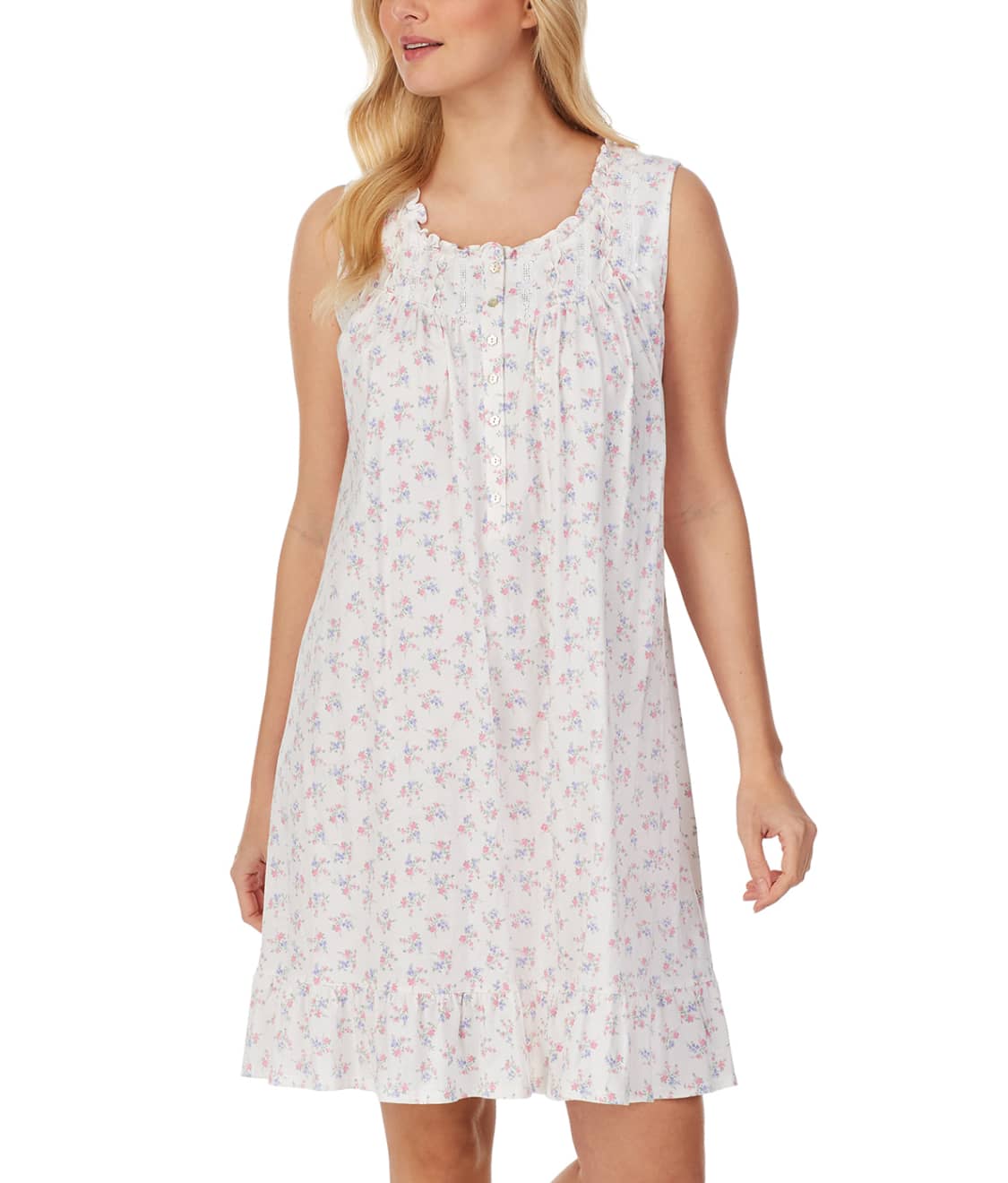 Eileen West Cotton Jersey Short Nightgown & Reviews Bare Necessities