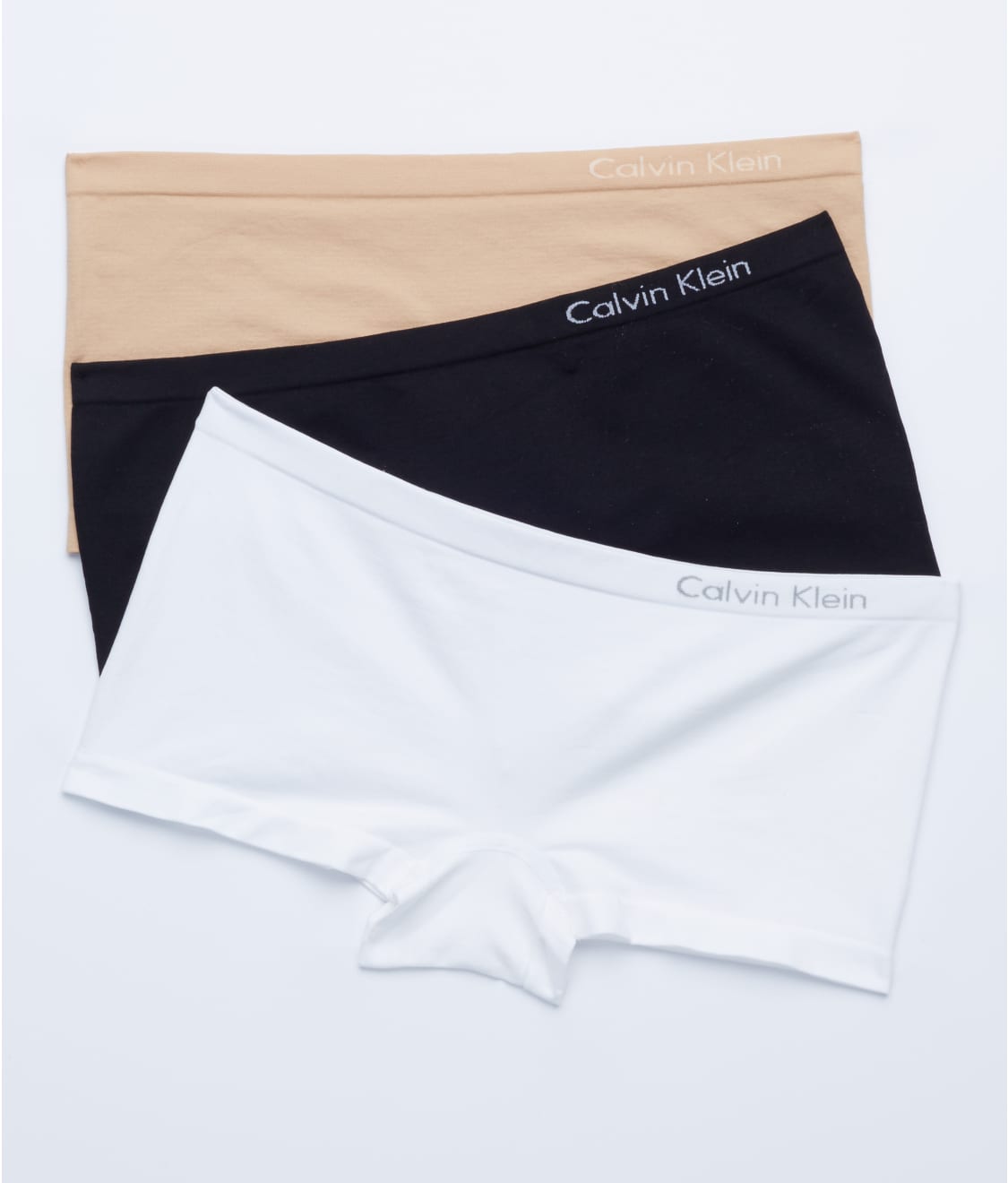 Calvin Klein Pure Seamless Boyshort 3-Pack & Reviews | Bare Necessities  (Style QD3565)