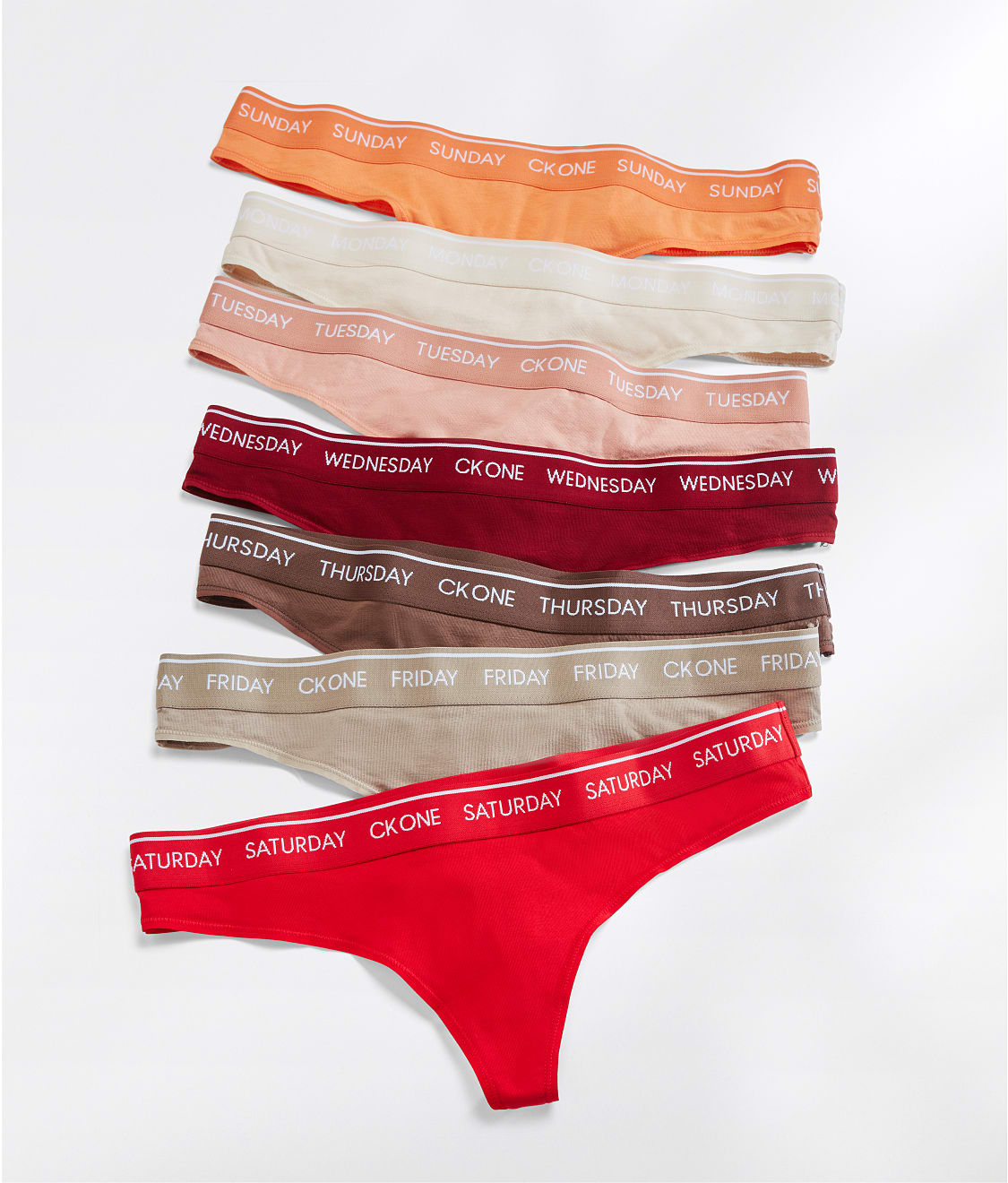 troon Ondeugd bitter Calvin Klein CK One Cotton Thong 7-Pack & Reviews | Bare Necessities (Style  QF5937)