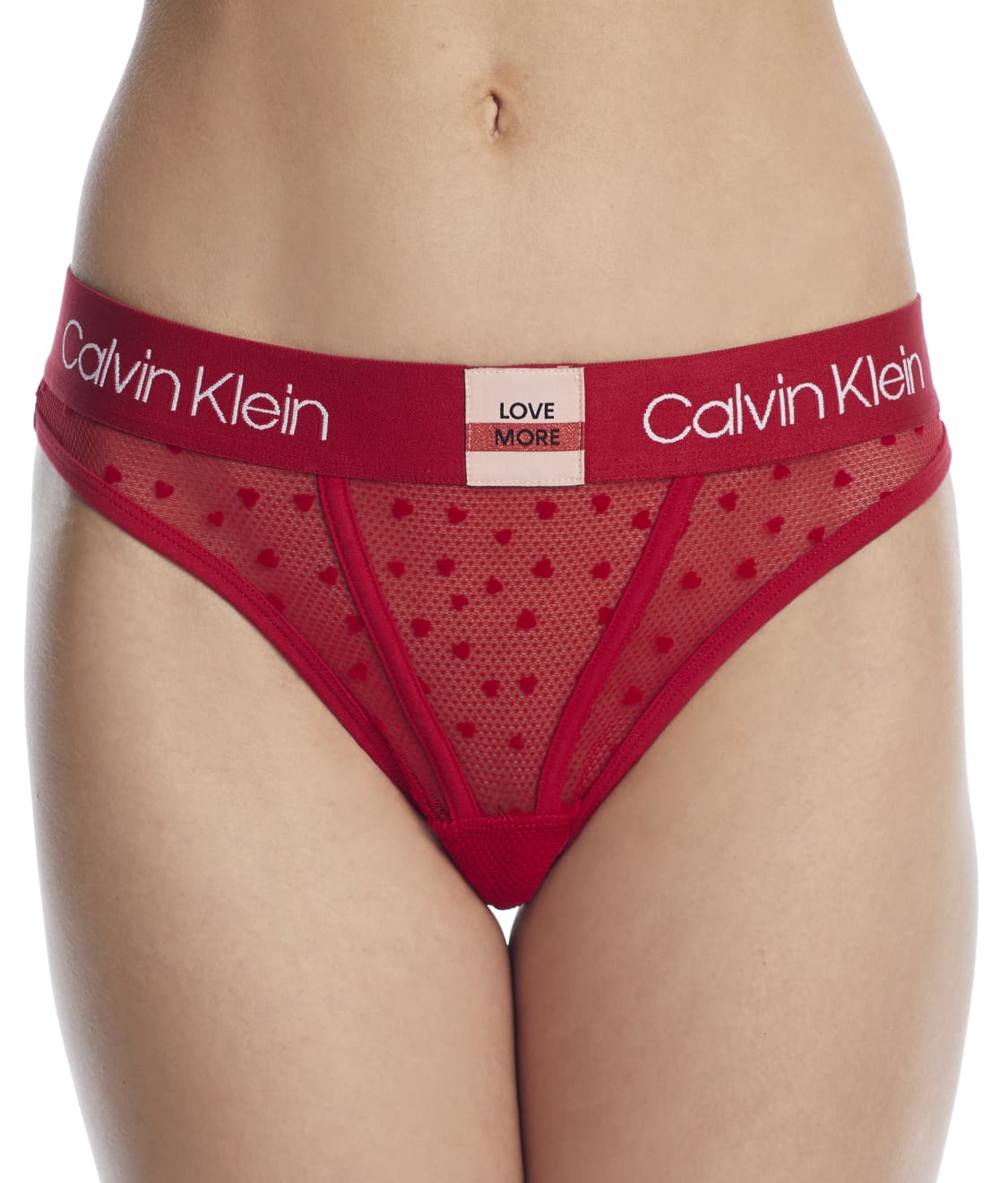 Calvin Klein Heart Thong & Reviews | Bare Necessities (Style QF6038J)