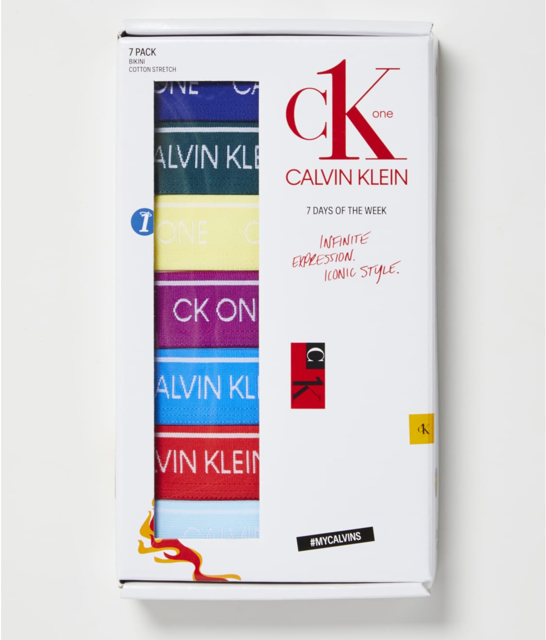 Calvin Klein CK One Days Of The Week Bikini 7-Pack & Reviews | Bare ...
