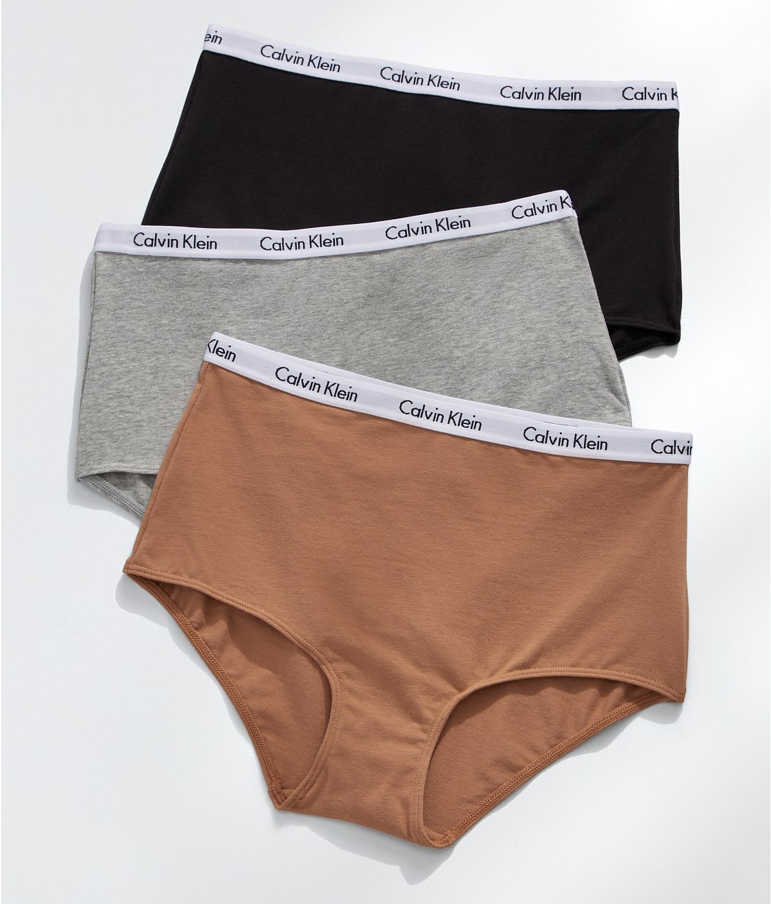 Calvin Klein Underwear Women's Carousel 3 Pack Panties, Multi, Small 