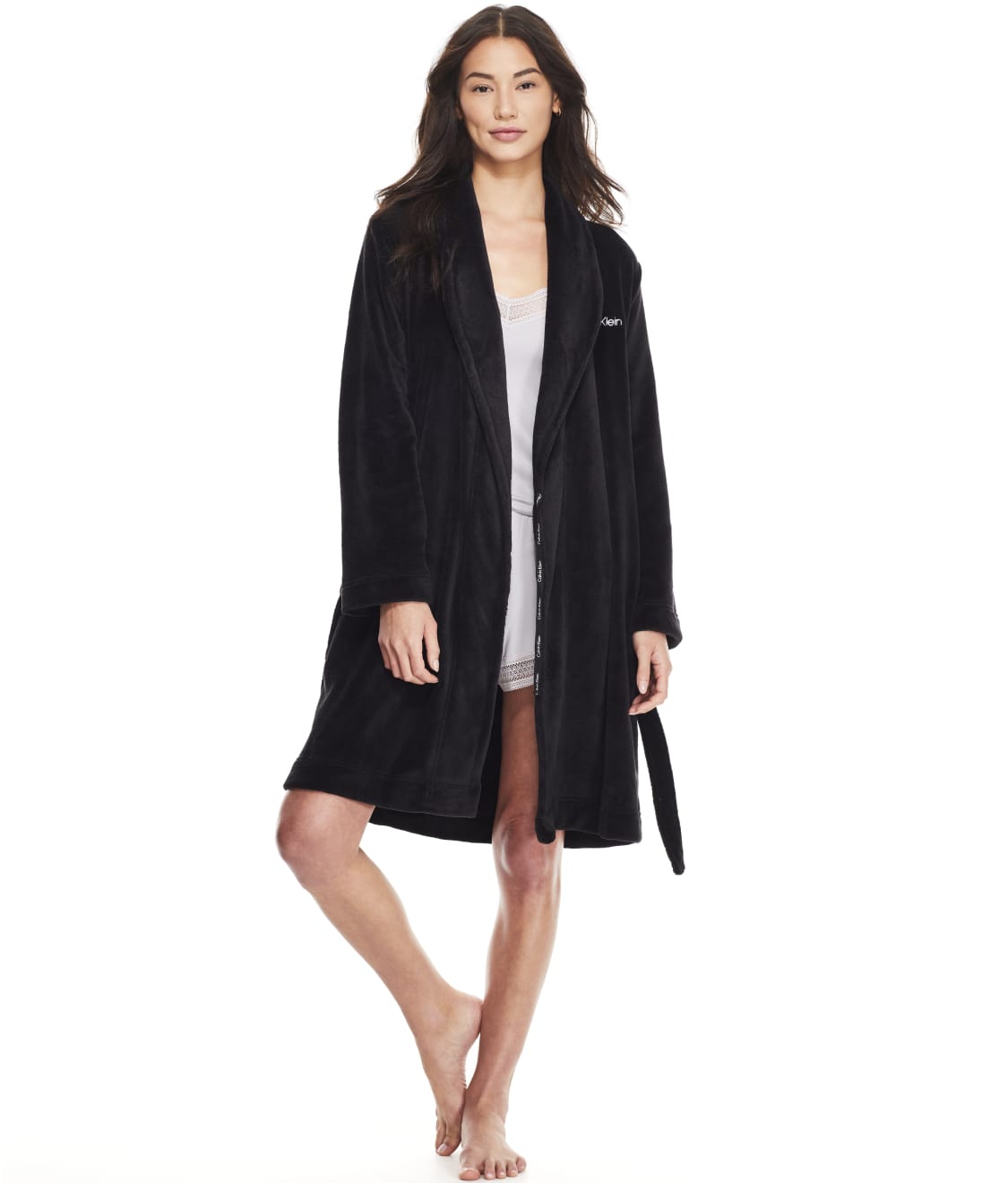 calvin klein fluffy robe
