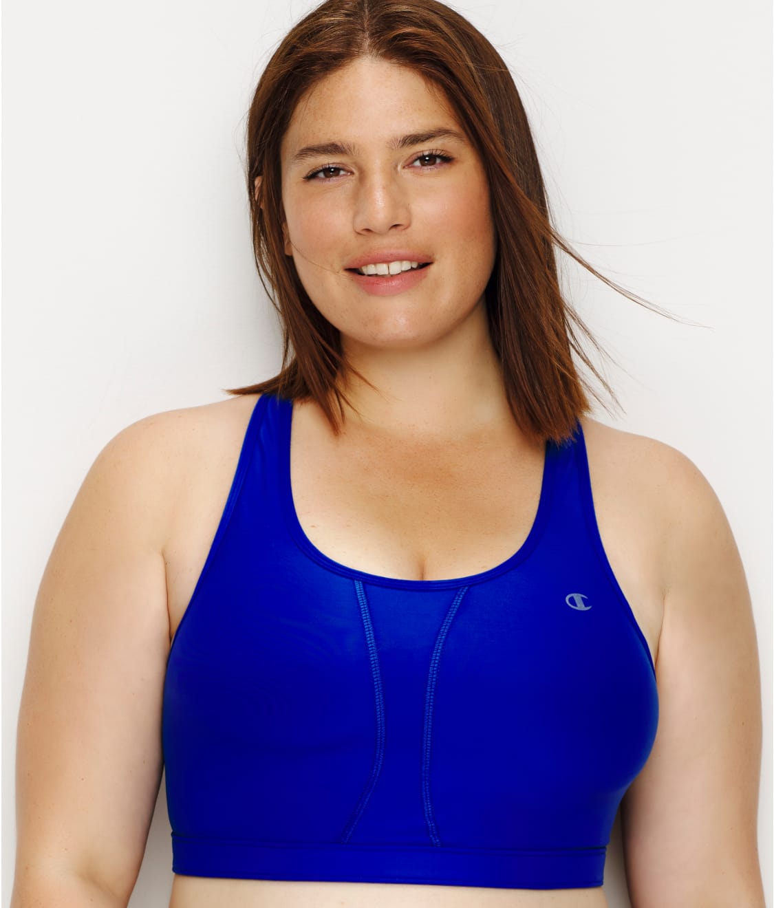 Champion Plus Size Vented Wire-Free Mid-Impact Sports Bra & Reviews