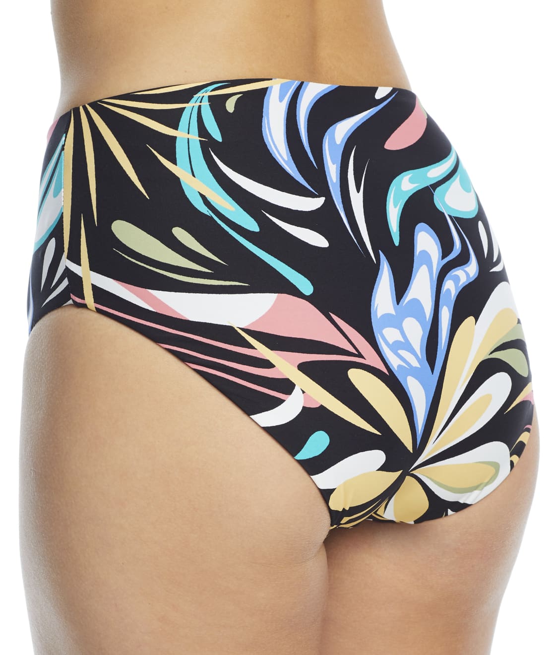 Coco Reef Retro Swirl HighWaist Reversible Bikini Bottom & Reviews