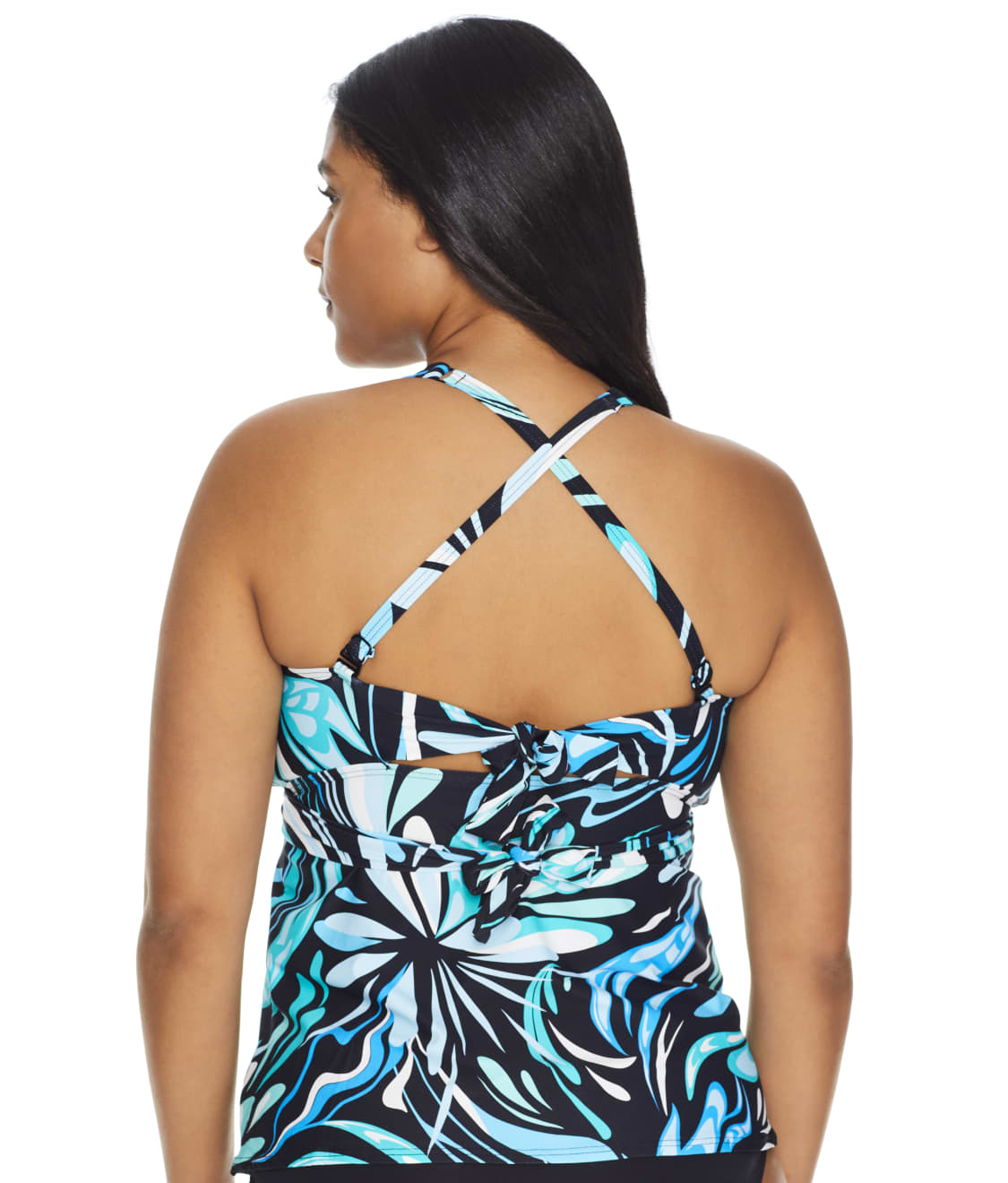 Coco Reef Cassis Swirl MultiWay Underwire Tankini Top & Reviews Bare
