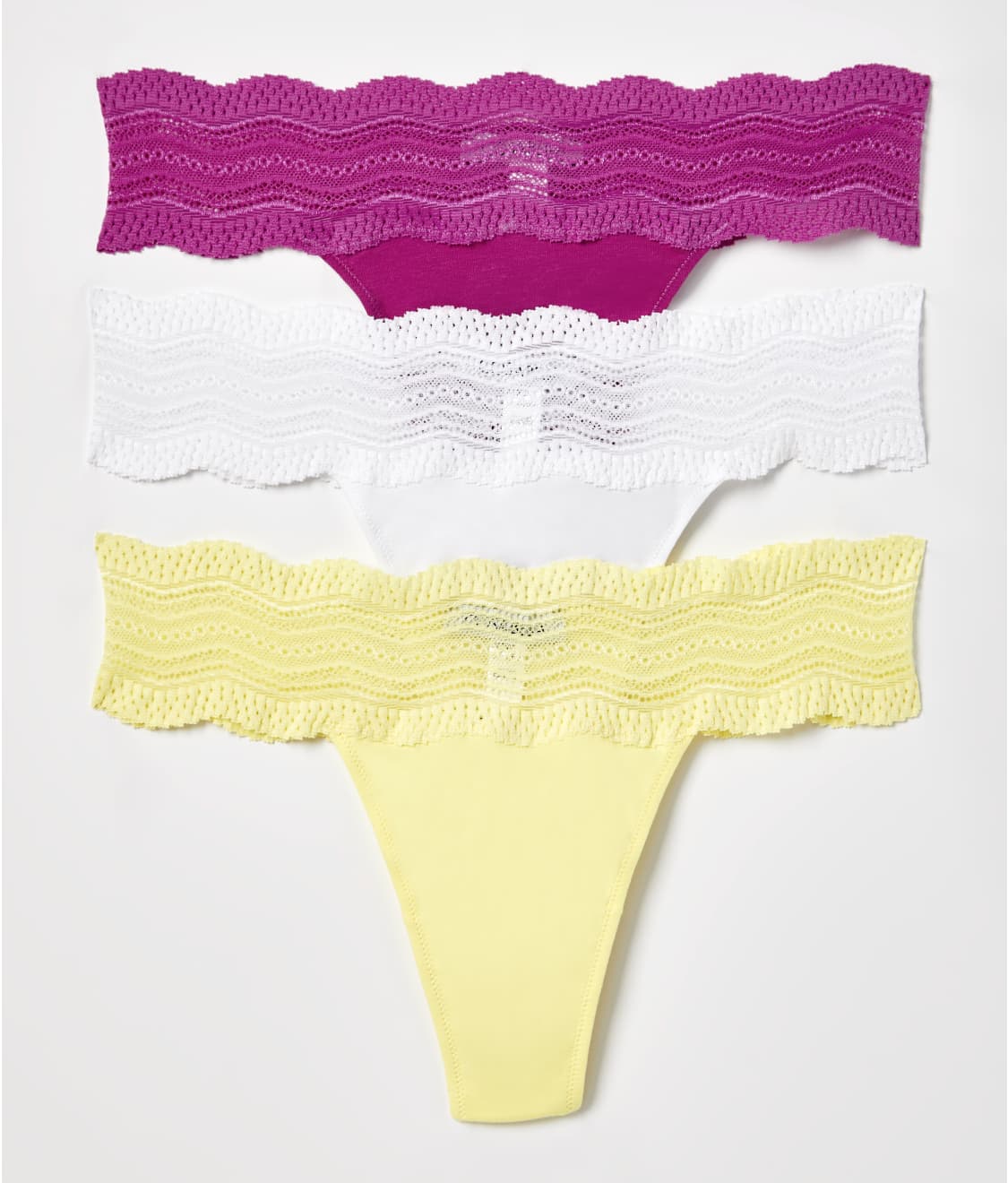 Cosabella Dolce Low Rise Thong 3-Pack 