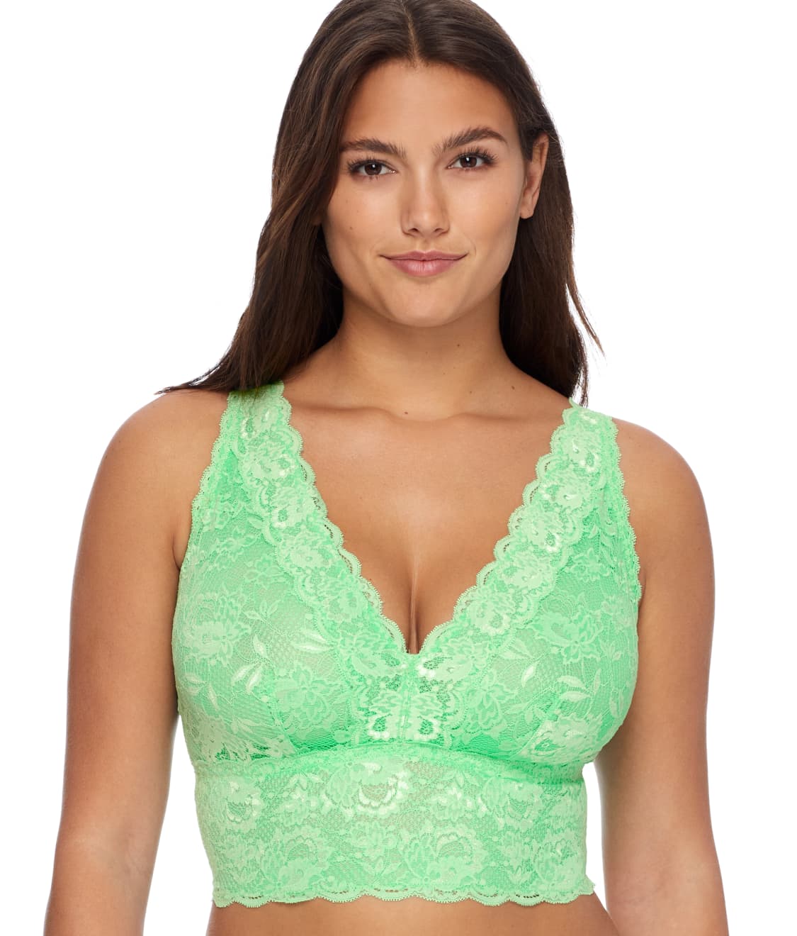 Cosabella: Never Say Never Curvy Plunge Longline Bralette NEVER1385