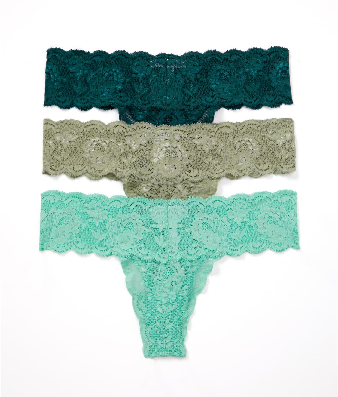 Cosabella: Never Say Never Cutie Low Rise Thong 3-Pack NSNPK0321