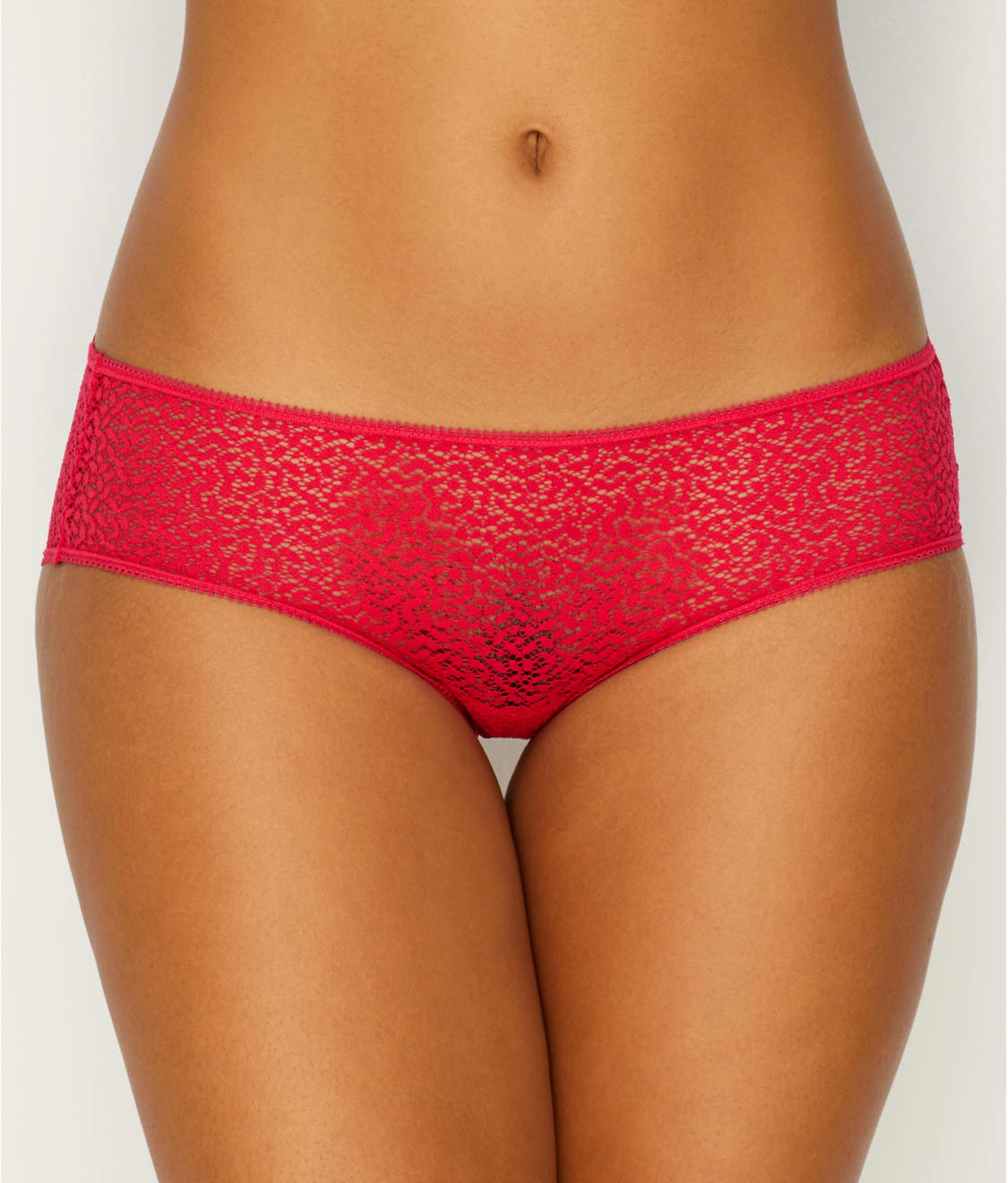 DKNY Womens Womens Modern Lace Trim Hipster Hipster Panties