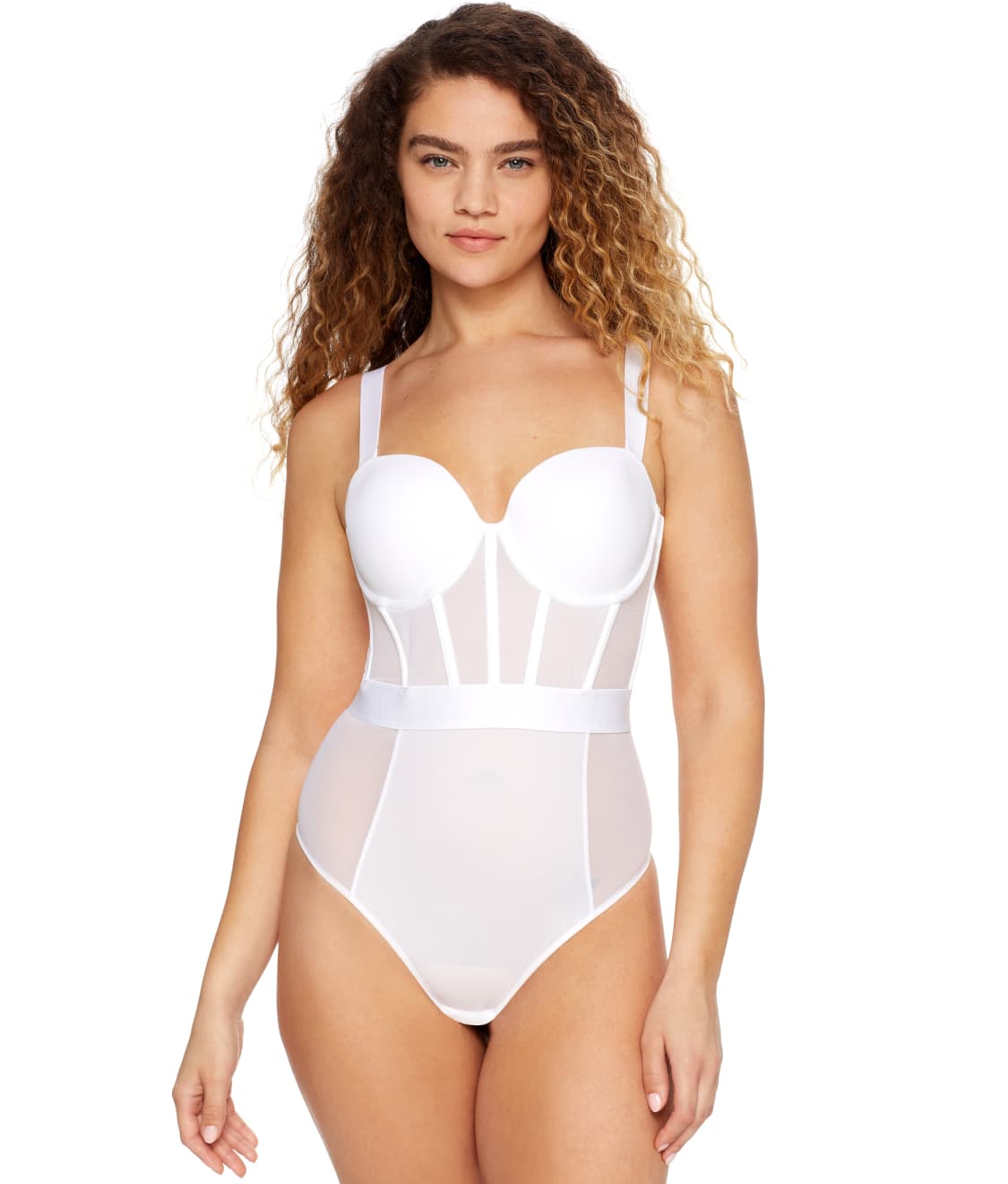 DKNY Sheers Convertible Bodysuit & Reviews | Bare (Style DK6008)