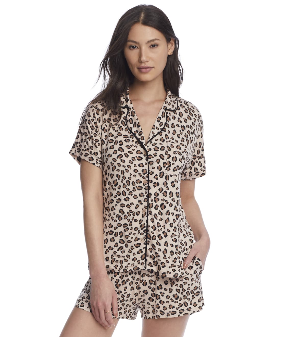 DKNY Sleepwear Knit Pajama Shorts Set & Reviews | Bare Necessities ...