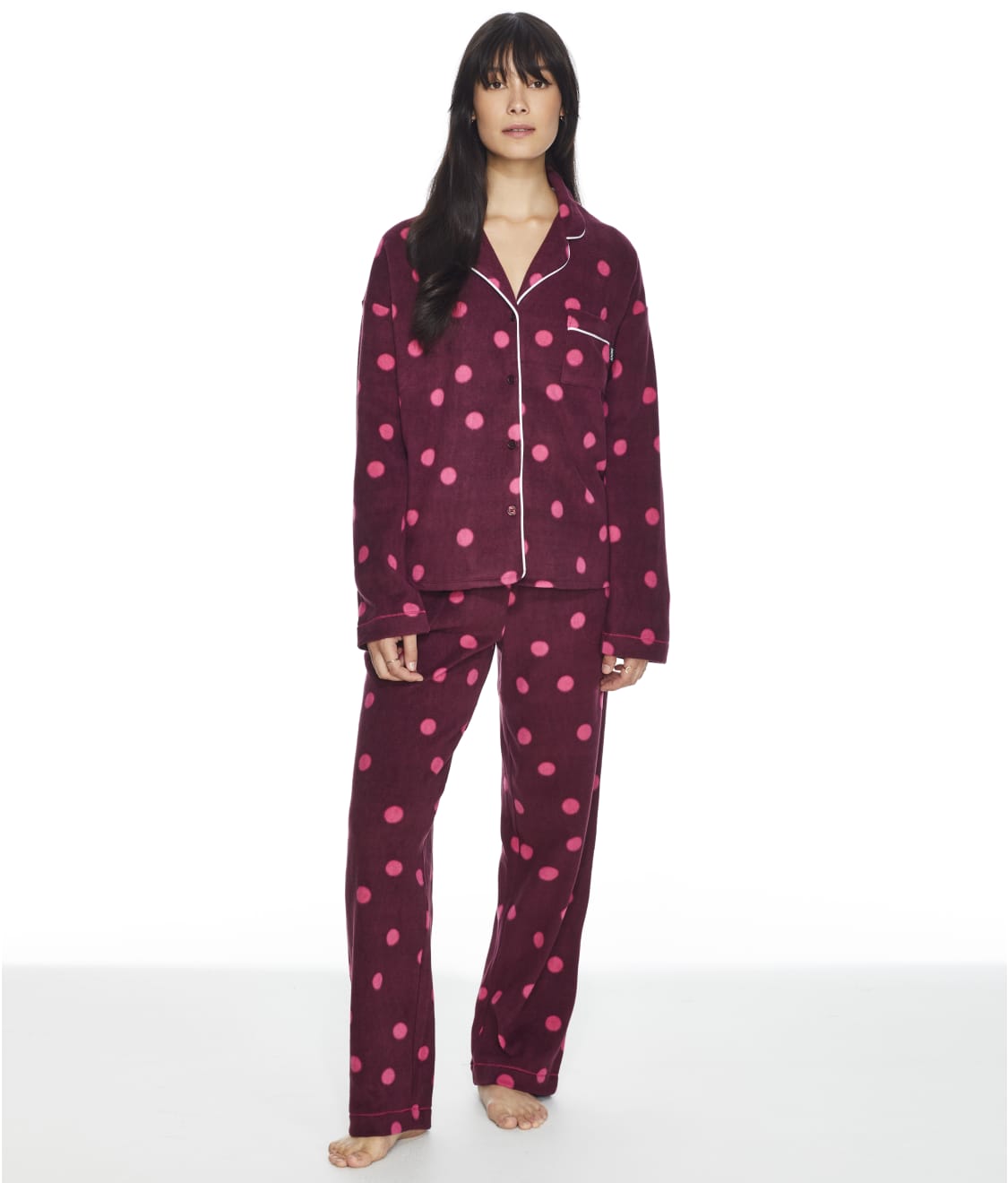DKNY Sleepwear: Fleece Pajama Set Y2822497