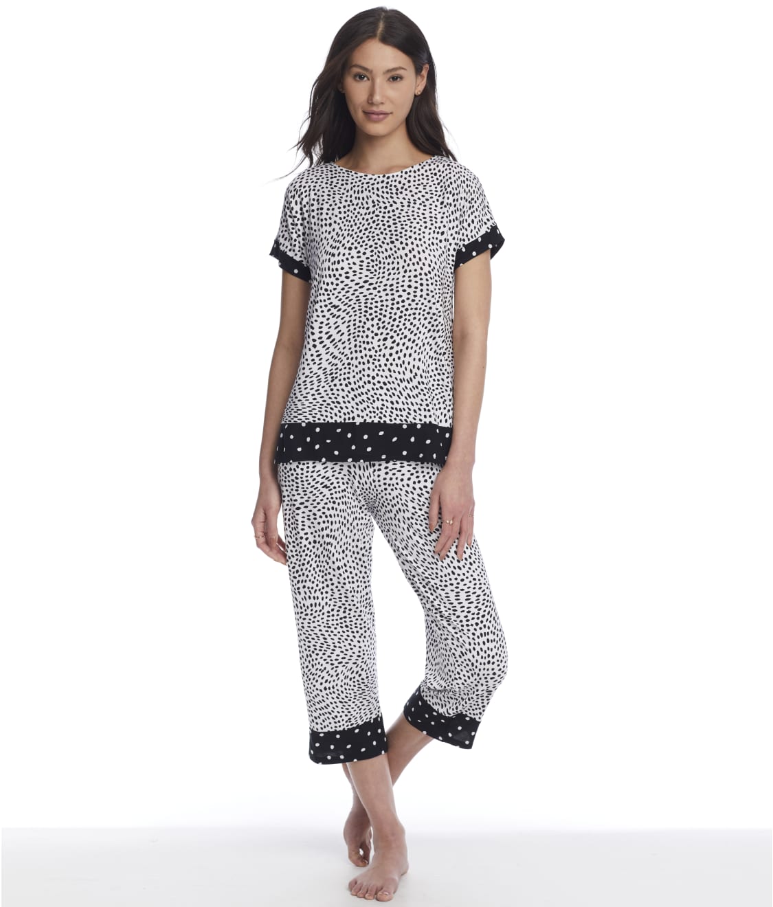 Donna Karan Sleepwear Midnight Magic Modal Capri Pajama Pants & Reviews ...