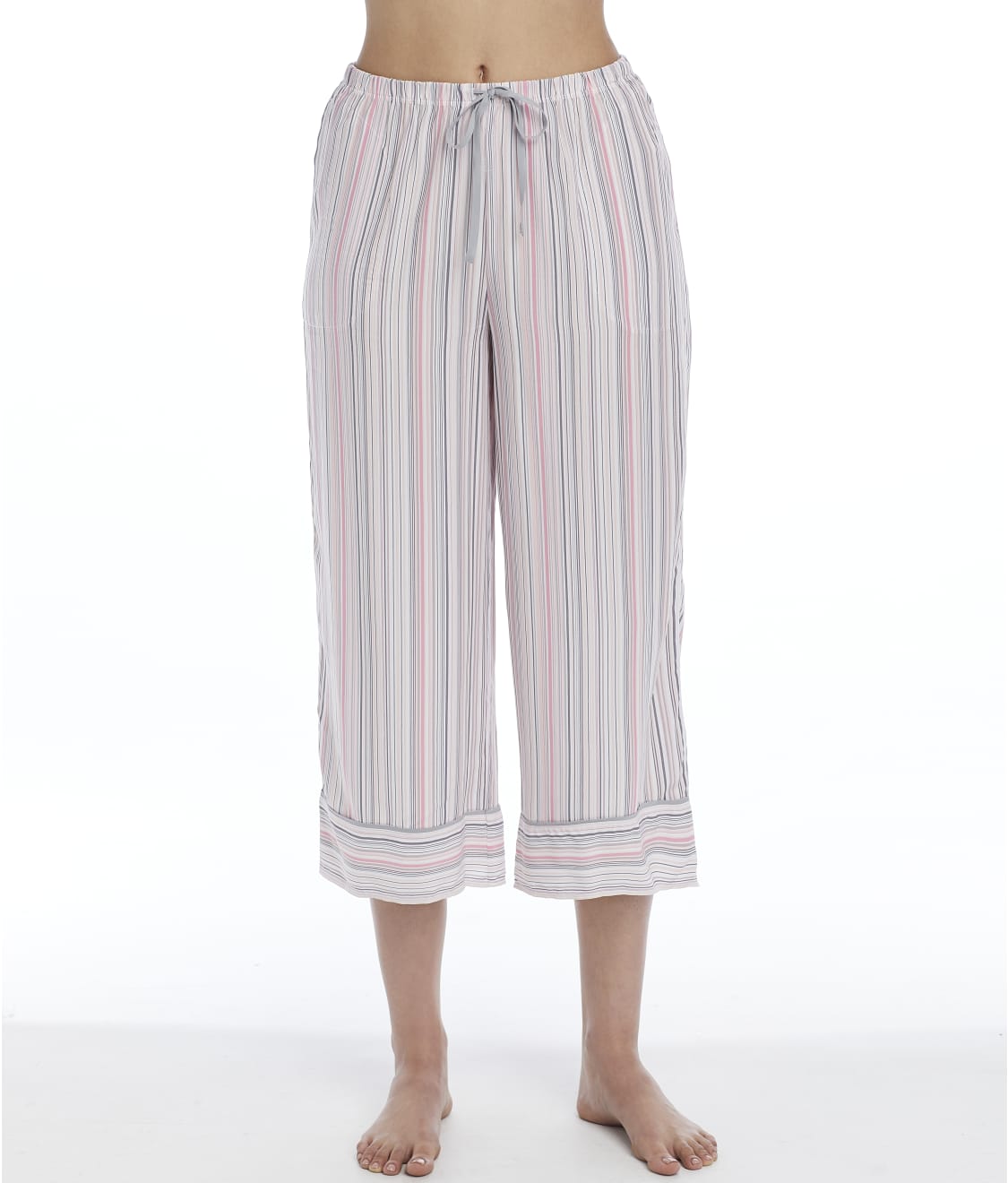 Donna Karan Sleepwear Tonal Eclipse Capri Pajama Pants & Reviews