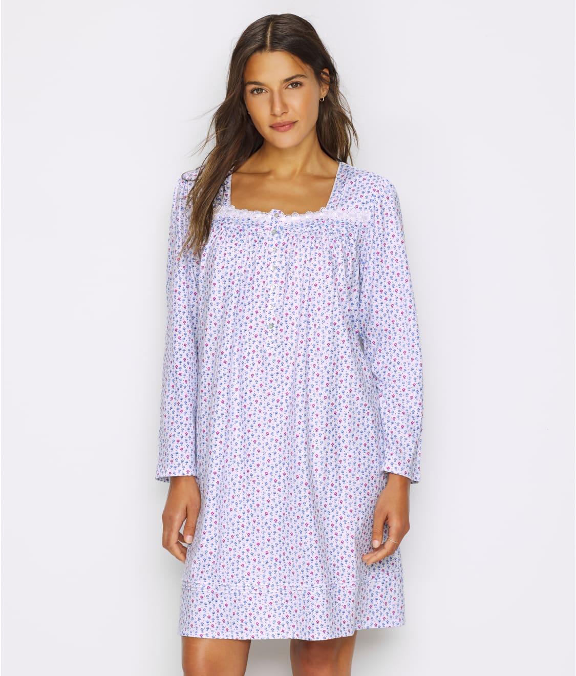 Eileen West Floral Jersey Knit Nightgown & Reviews Bare Necessities