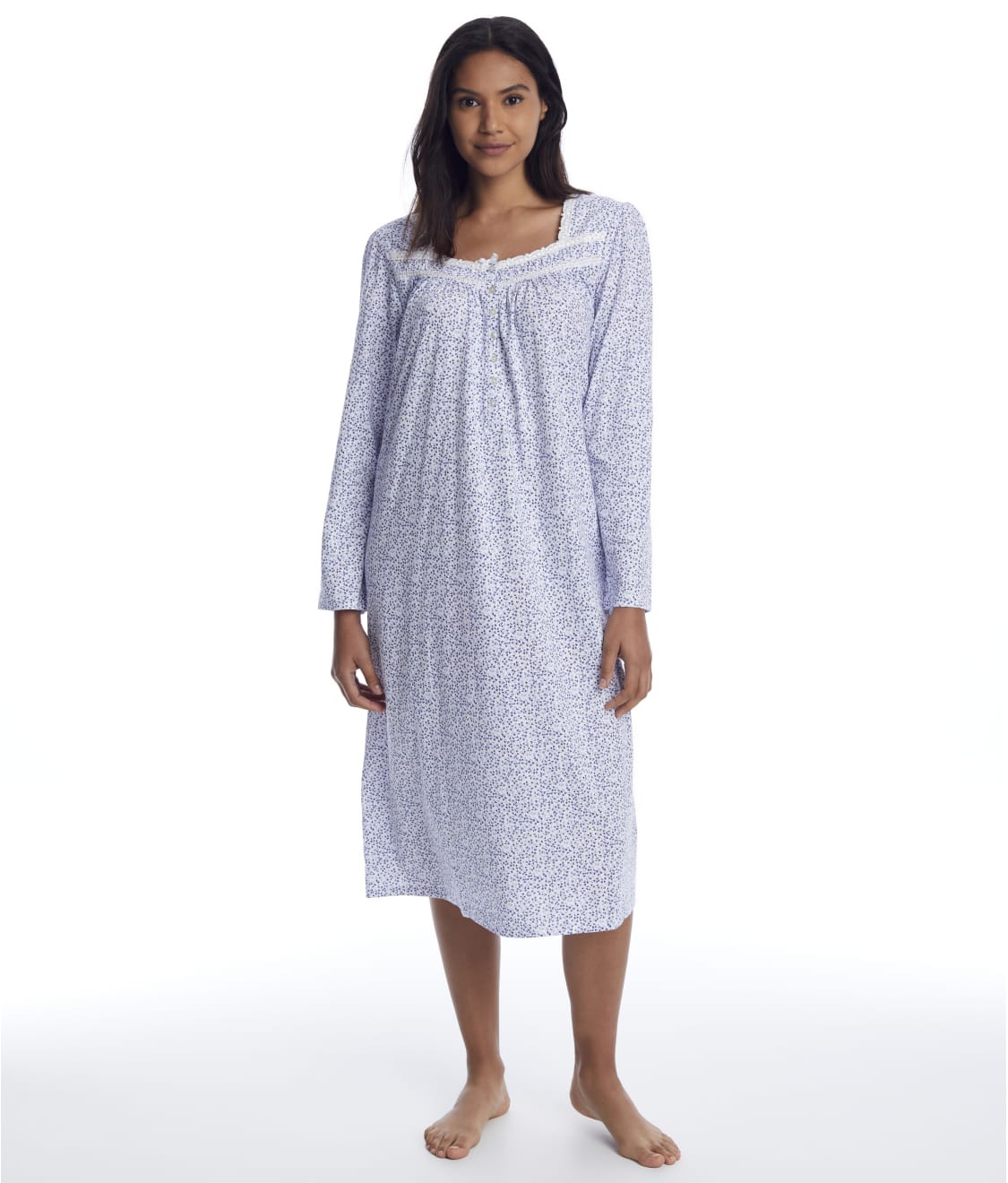 Eileen West Evening Blooms Knit Nightgown & Reviews | Bare Necessities ...