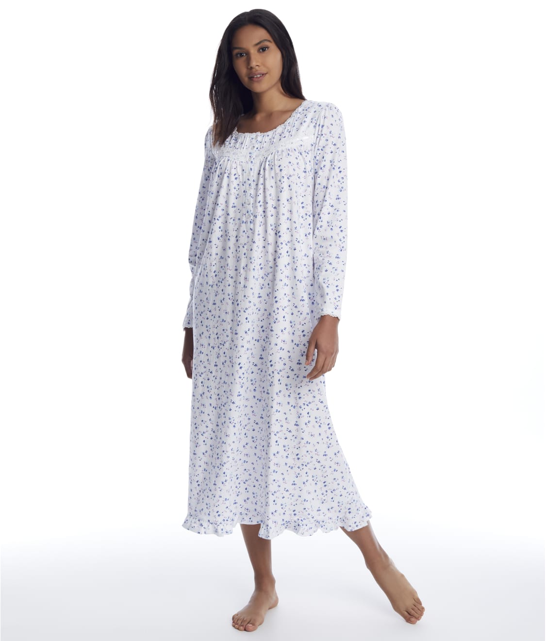 Eileen West English Bouquet Knit Nightgown & Reviews | Bare Necessities ...