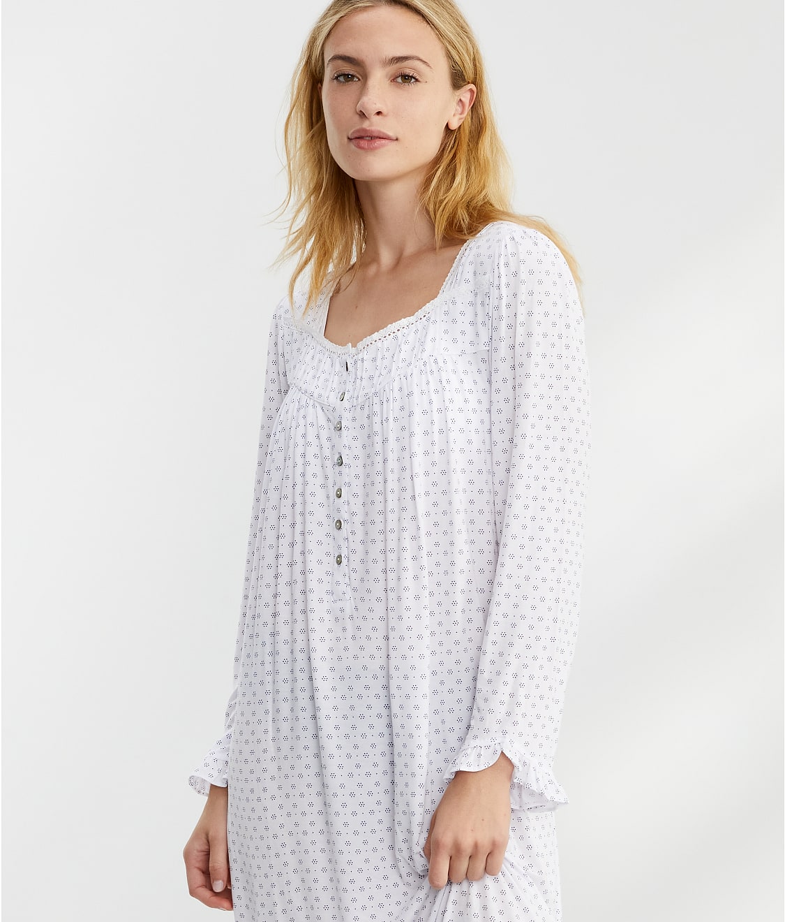 Eileen West Modal Knit Waltz Nightgown & Reviews | Bare Necessities ...