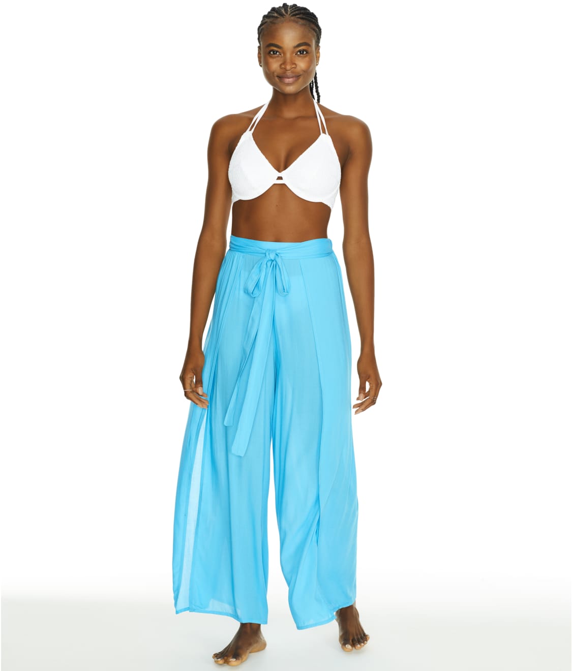 Elan Tie Waist Cover-Up Pants & Reviews | Bare Necessities (Style RY2082)