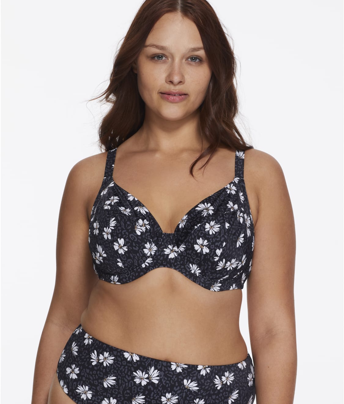consensus Relatief Kaal Elomi Plus Size Plain Sailing Underwire Plunge Bikini Top & Reviews | Bare  Necessities (Style ES7274-BDY)