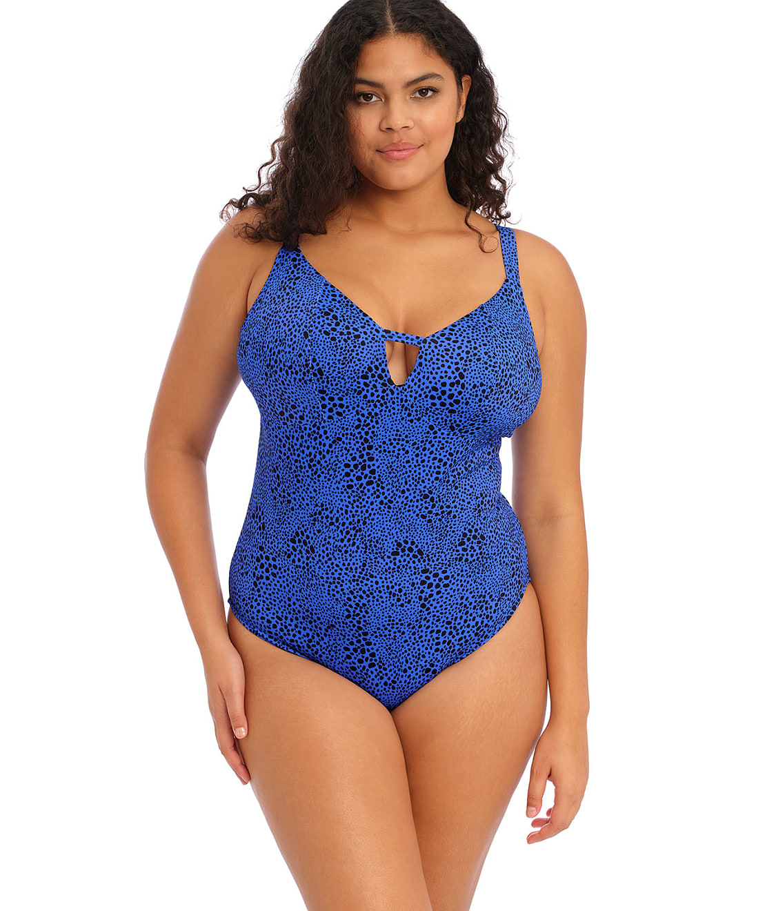 Swimsuits For All Women's Plus Size Bra Sized Sweetheart Underwire Tankini  Top 42 C Cool Blues
