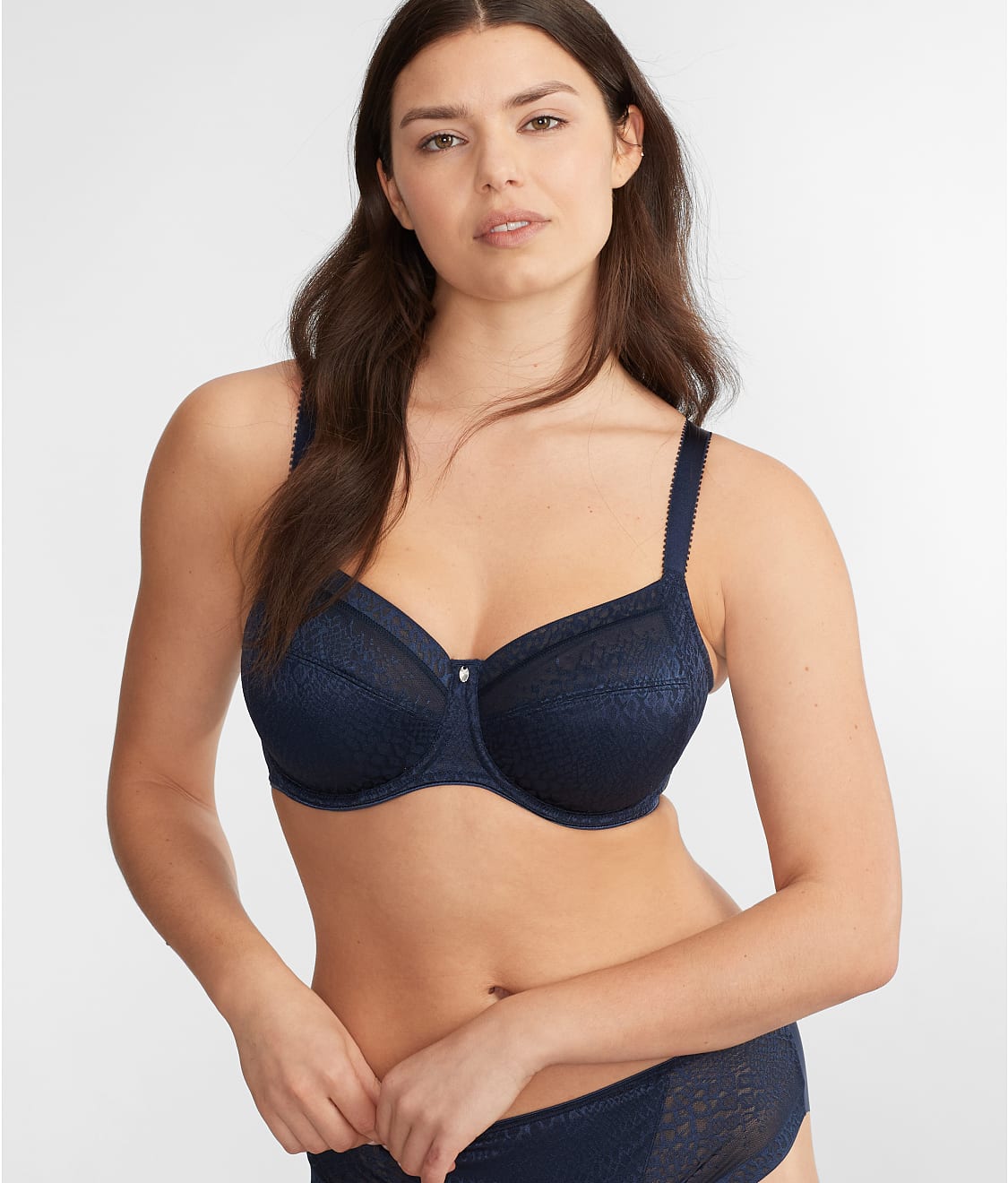 Lucia Navy Side Support Bra from Fantasie