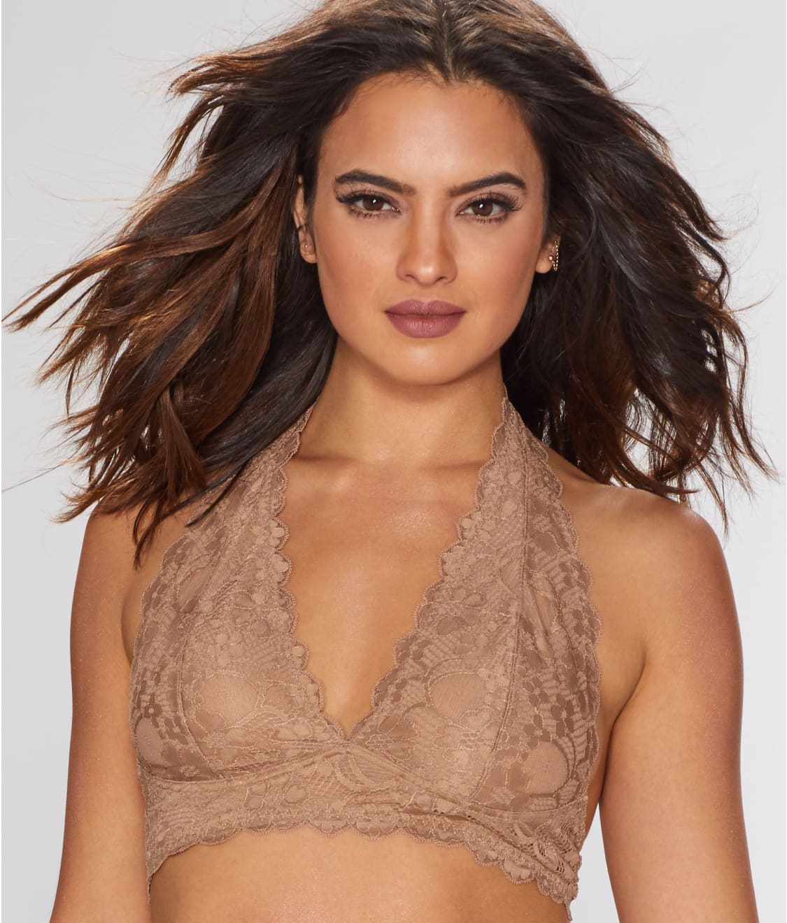 Free People Galloon Lace Halter Bralette & Reviews