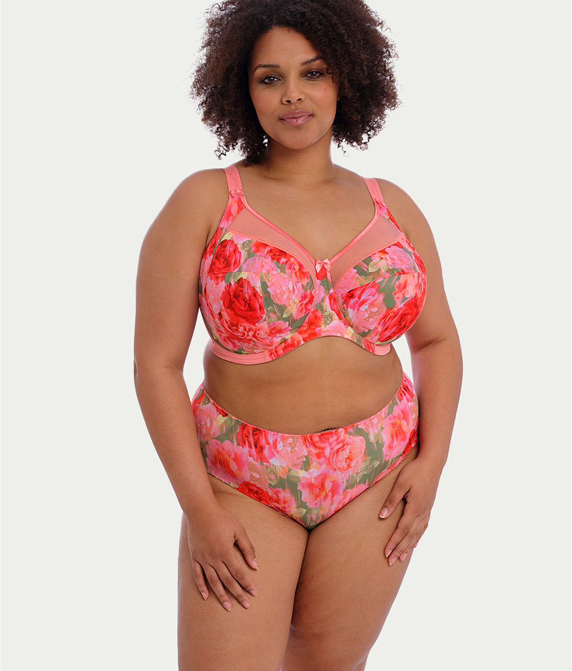 Floral Romance Padded Wired Bra, Fashion Bug