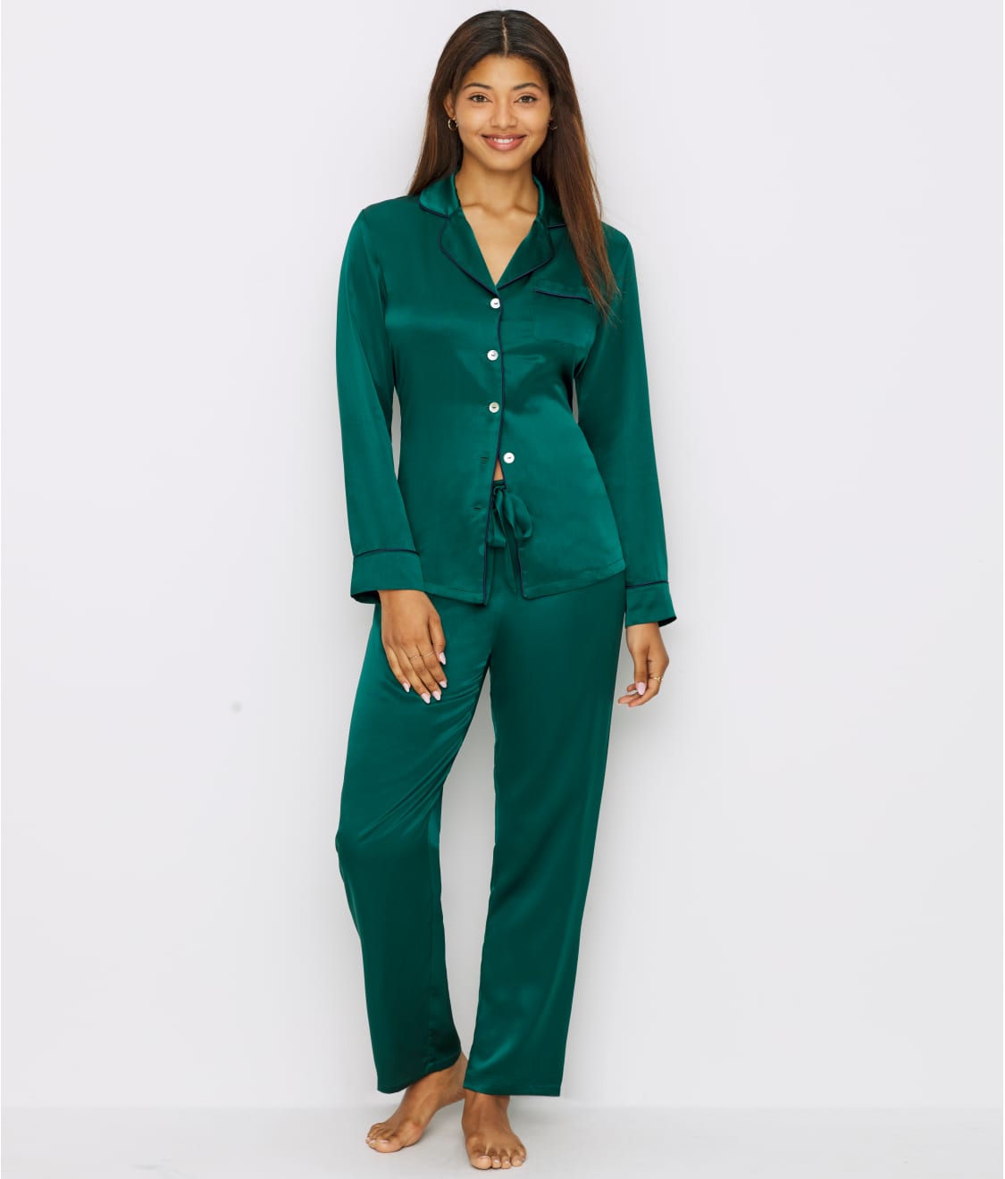 Ginia Silk Pajama Set & Reviews | Bare Necessities (Style 5124)