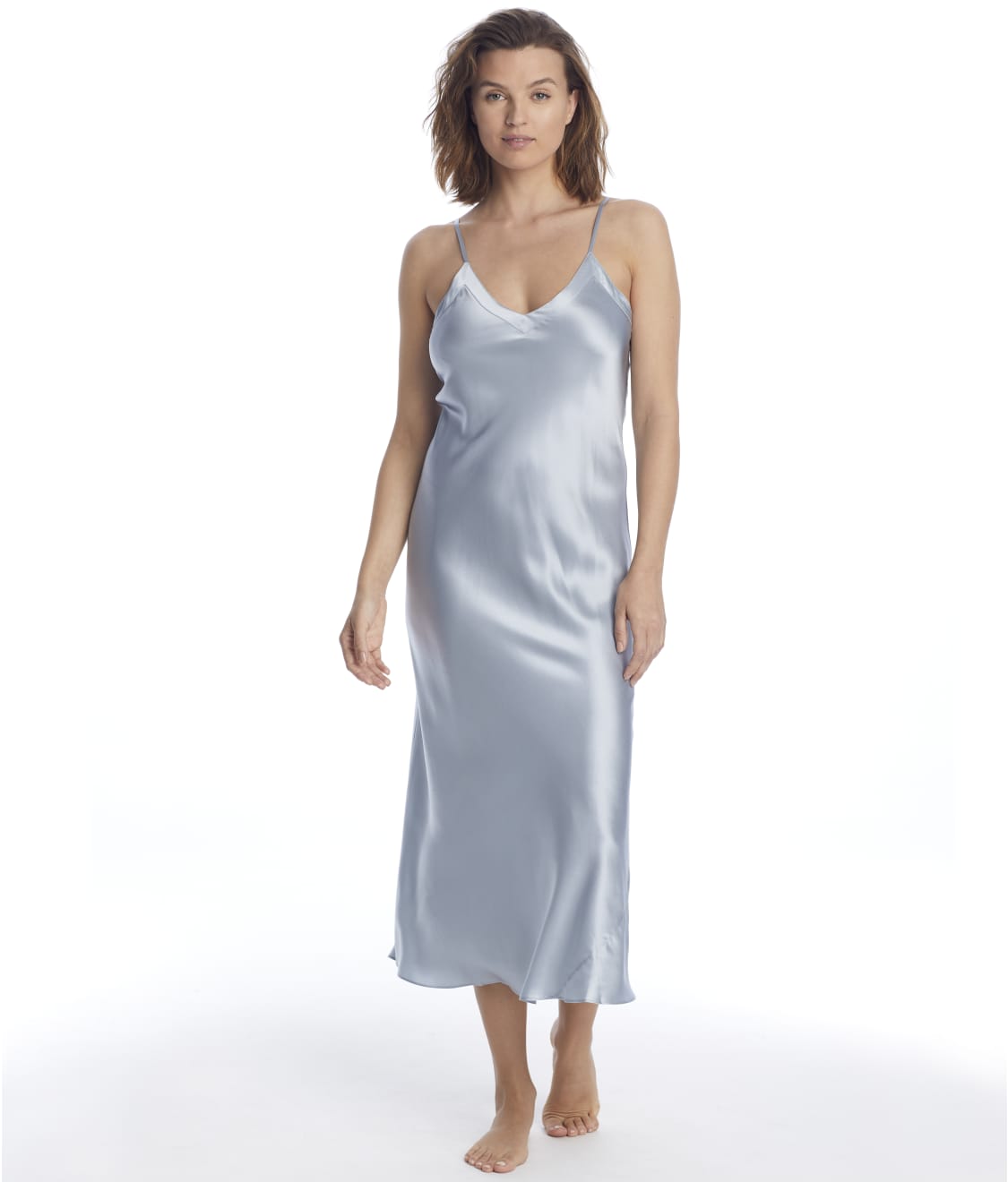 Ginia: Silk Long Gown 9617