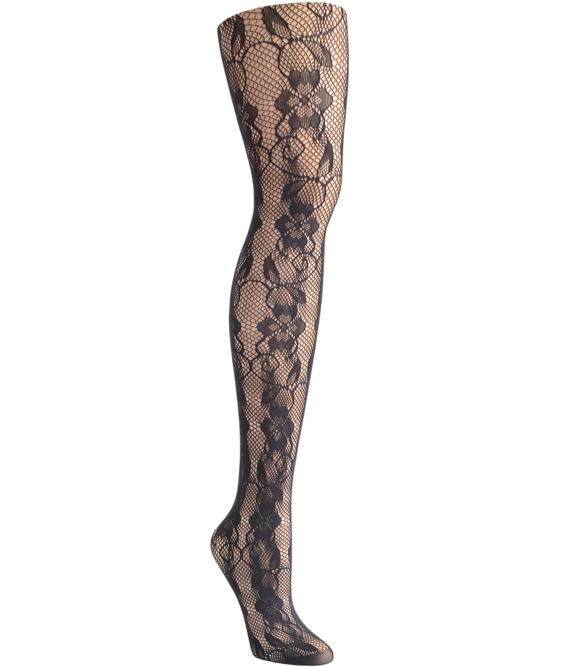 Hanes Fashion Tights Fishnet Lace Tights & Reviews | Bare Necessities ...