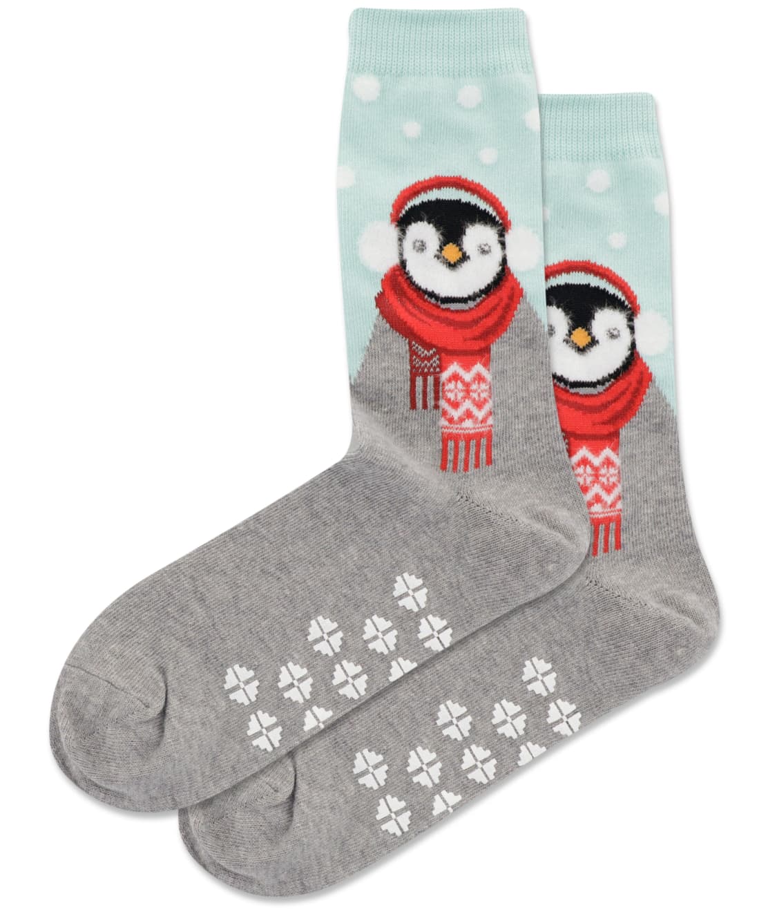 Hot Sox Fuzzy Penguin Non-Skid Crew Socks & Reviews | Bare Necessities ...