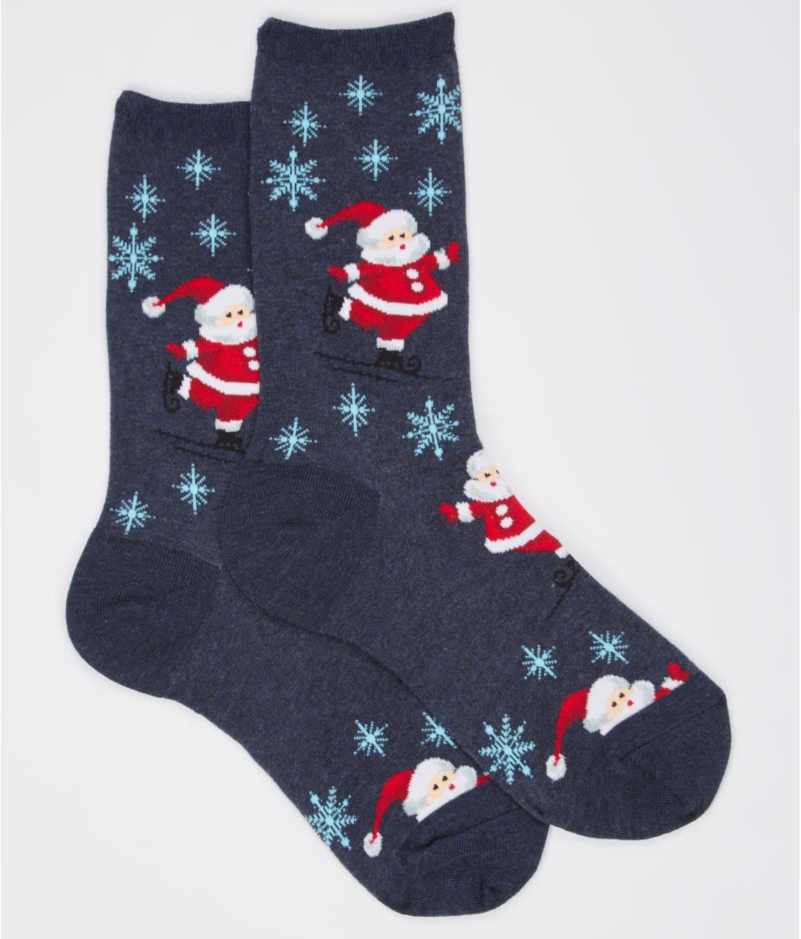 Hot Sox Skating Santa Crew Socks & Reviews | Bare Necessities (Style ...