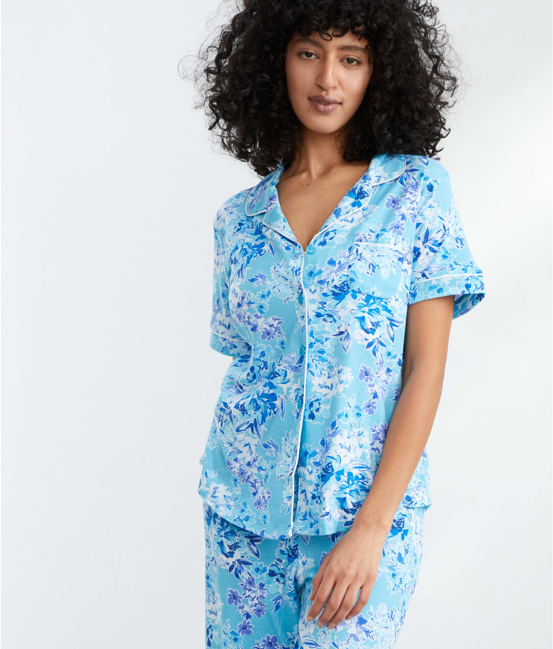 Karen Neuburger Girlfriend Knit Capri Pajama Set & Reviews | Bare ...