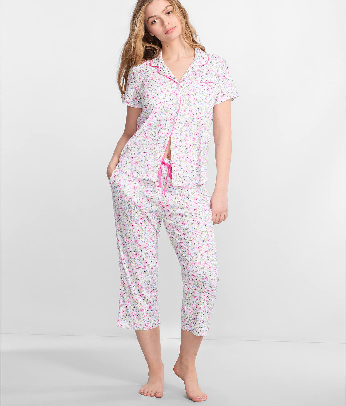 Karen Neuburger Girlfriend Knit Pajama Set & Reviews | Bare Necessities ...