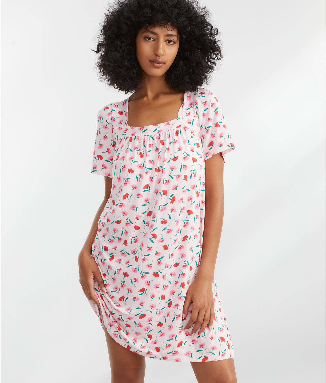 kate spade new york Floral Breeze Modal Knit Nightgown & Reviews | Bare  Necessities (Style KS32401)