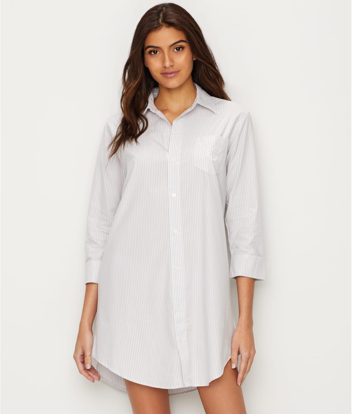 Lauren Ralph Lauren Heritage Essentials Woven Sleep Shirt 