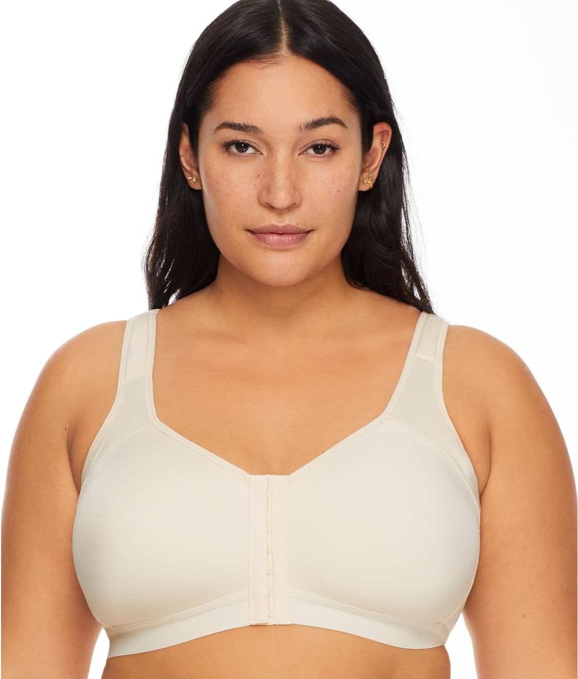 Leading Lady: Lilian Back Smoothing Front-Close Wire-Free Bra 5503