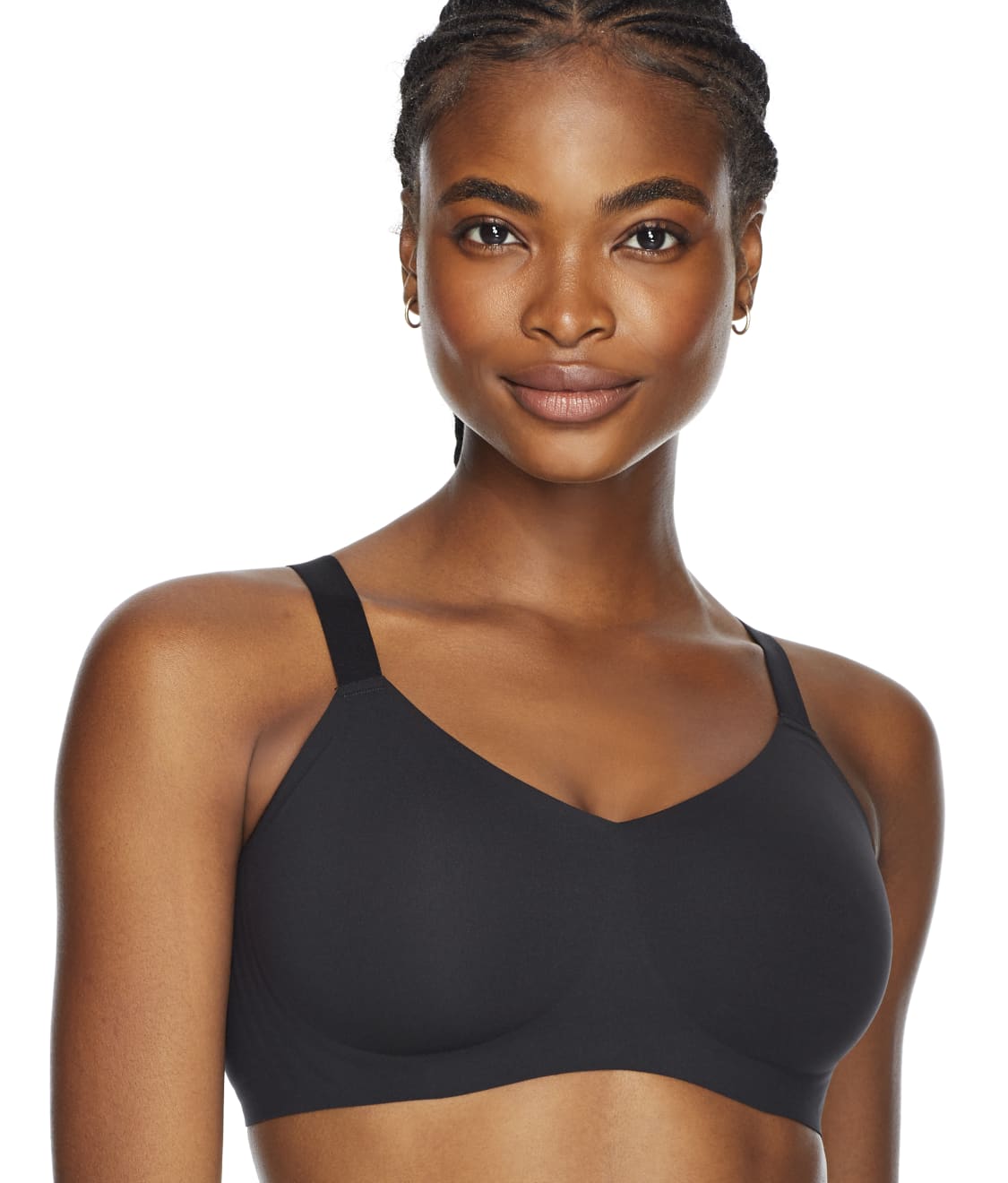 Le Mystere Womens Smooth Shape Unlined Underwire Bra - Black, 32B at   Women's Clothing store