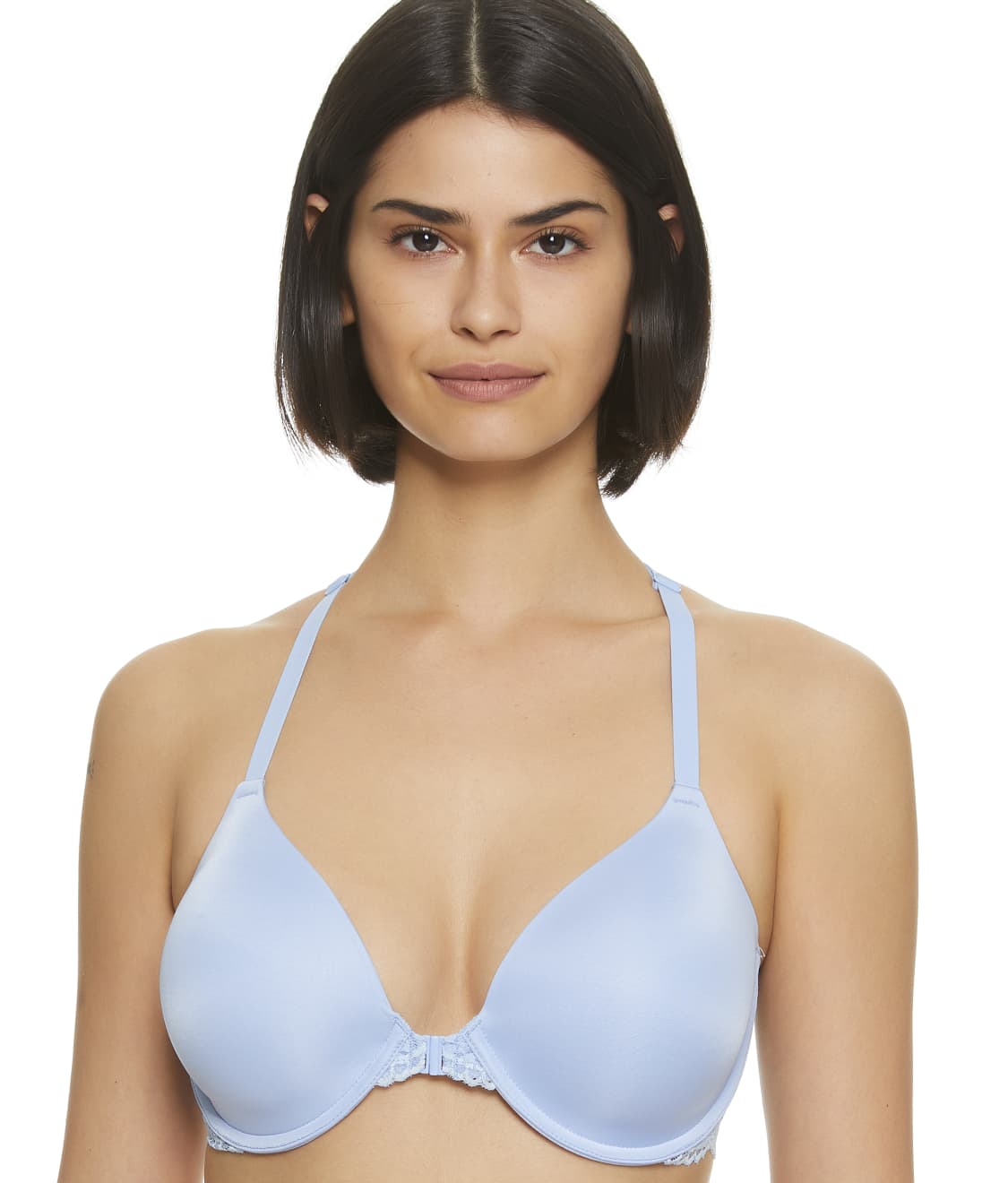 One Fab Fit Full Coverage Front-Close T-Back Bra