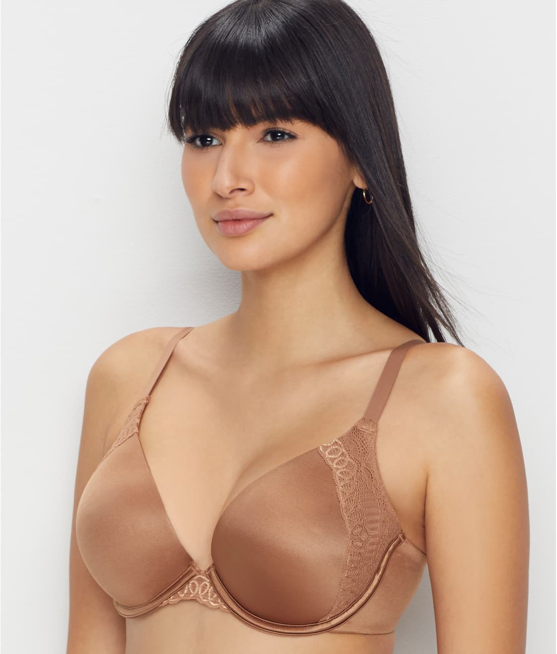 Pearl Details about   Maidenform Love the Lift Natural Boost Demi T-Shirt Bra 