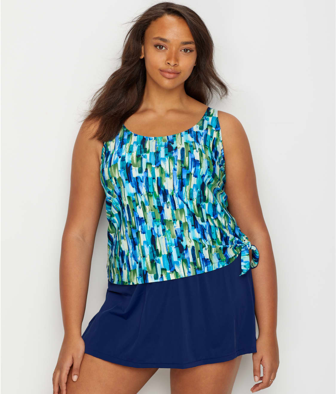 maxine of hollywood plus size swimdress