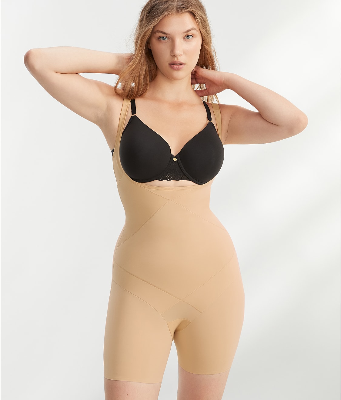Miraclesuit: Tummy Tuck Extra Firm Control Open-Bust Bodysuit 2412