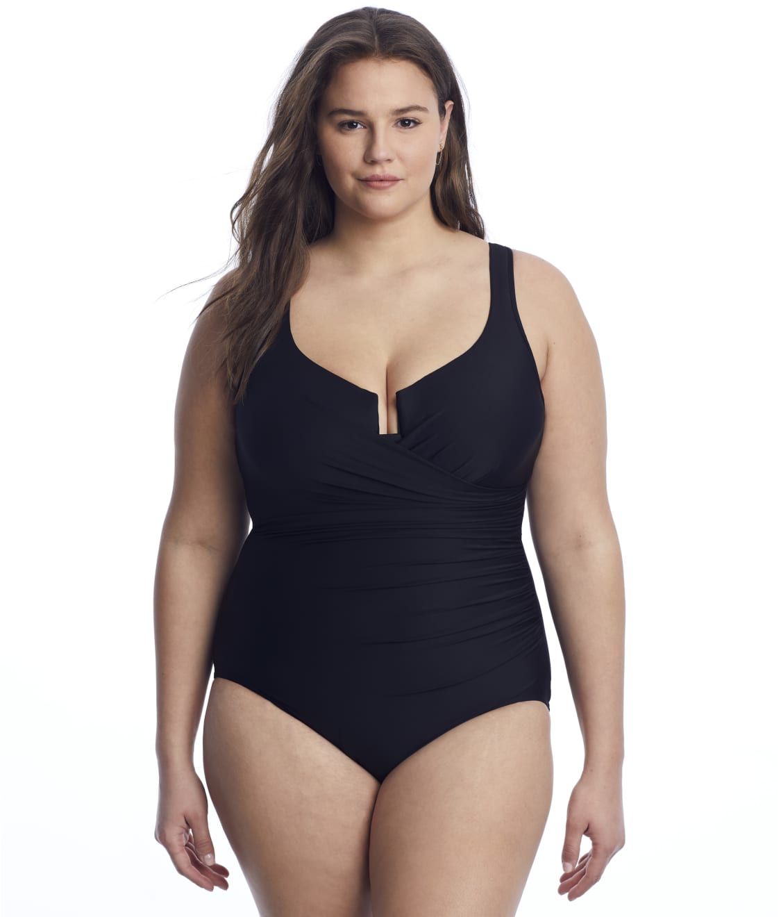 Miraclesuit: Plus Size Must Haves Escape Underwire One-Piece 6518966W