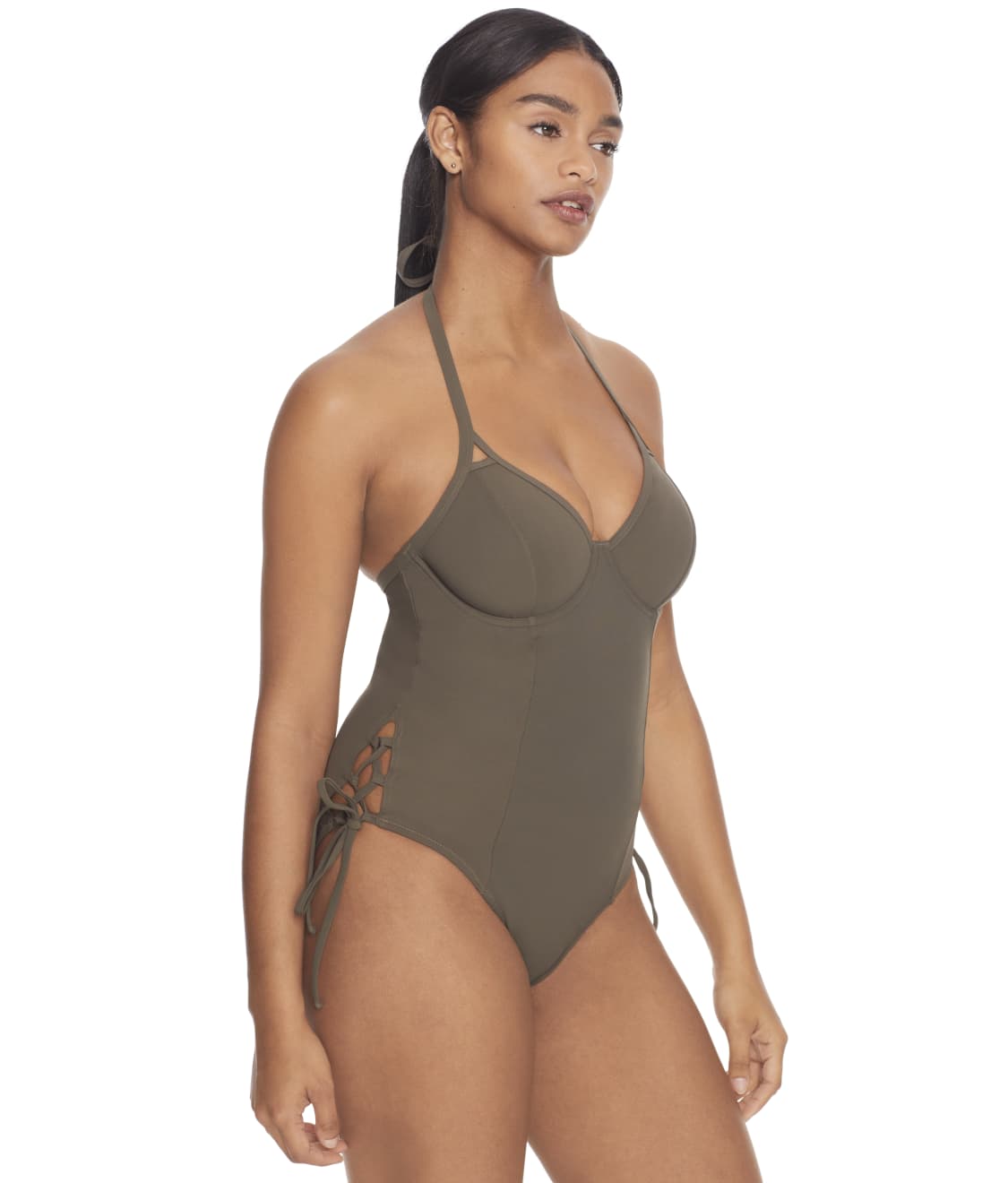 Miss Mandalay: Icon Plunge Underwire One-Piece ICO08OHS