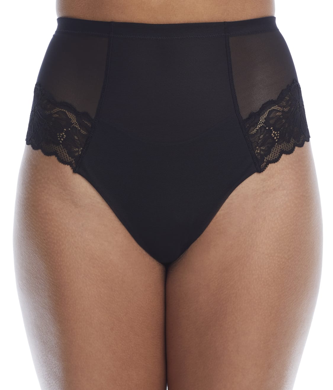 NearlyNude: Pretty Me Lace Medium Control High-Waist Thong RCPT4039