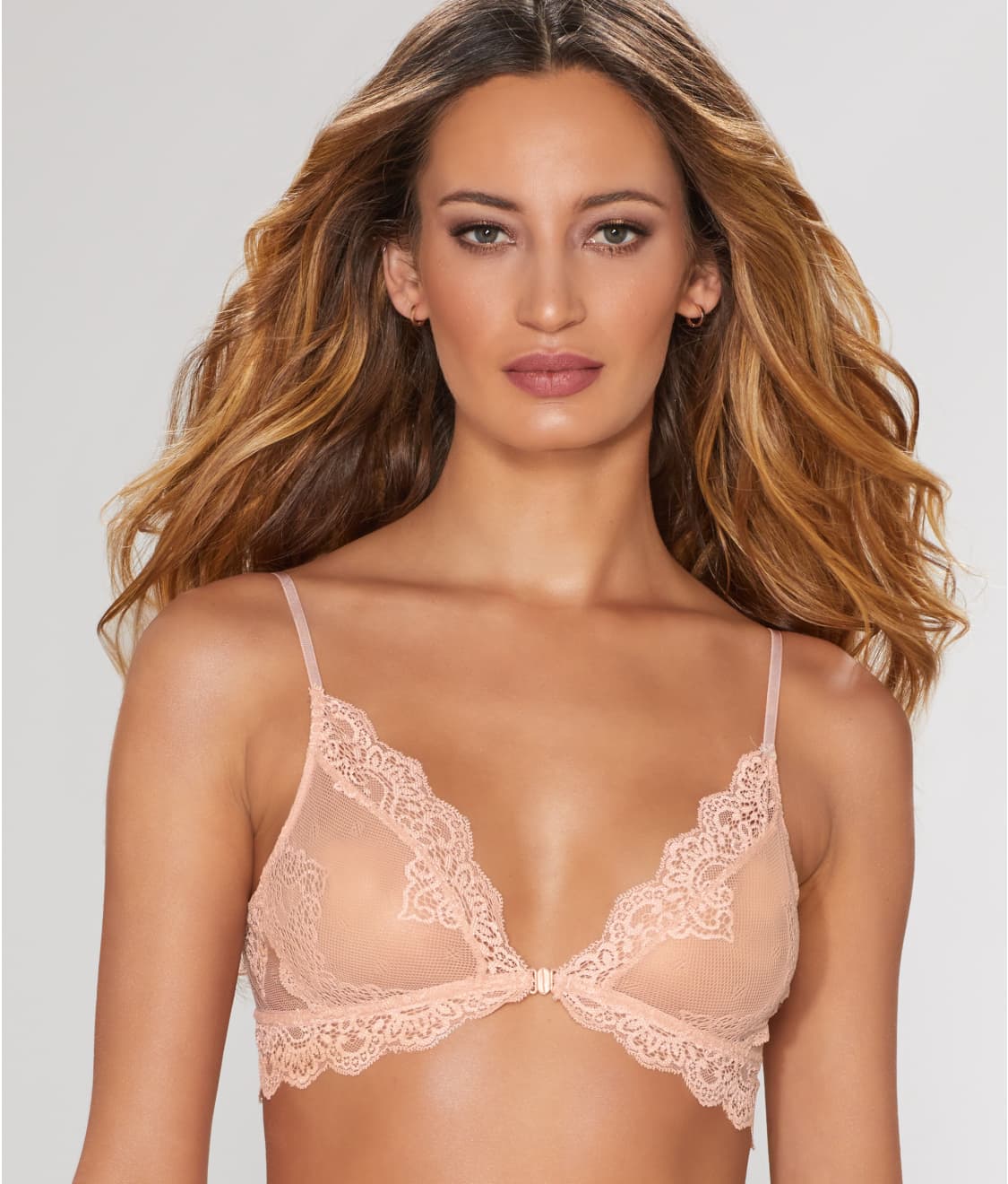 Only Hearts So Fine Lace Front-Close Bralette & Reviews
